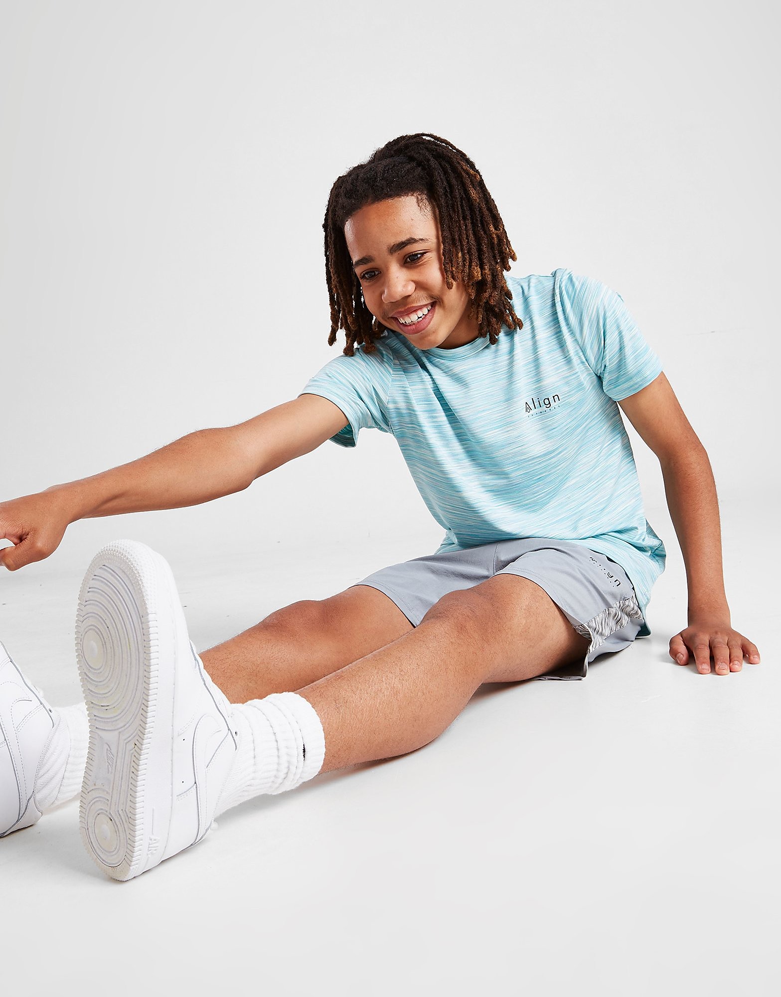 

Align Roll Twist T-Shirt Junior - Blue - Kids, Blue