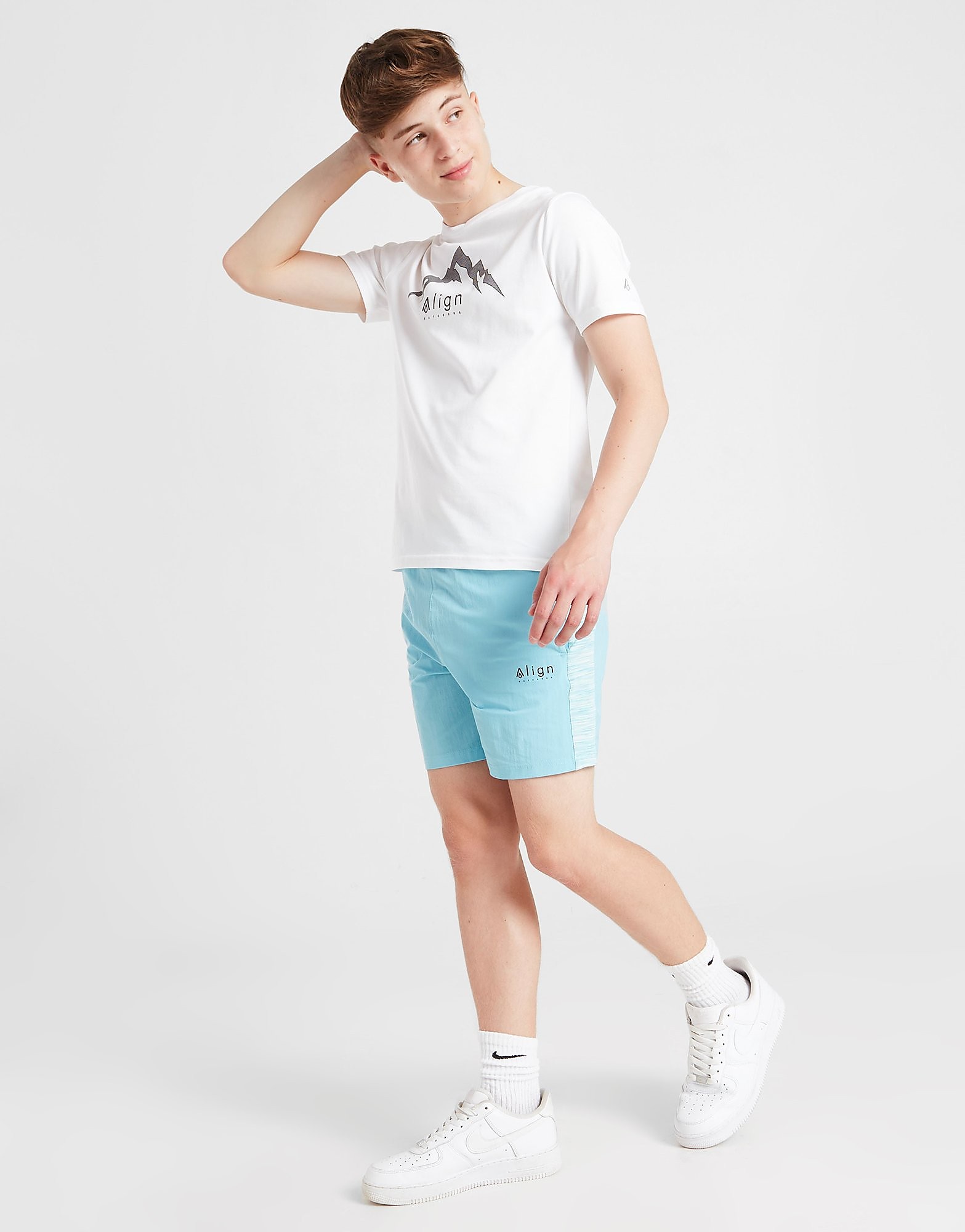 

Align Roll Twist Shorts Junior - Blue - Kids, Blue