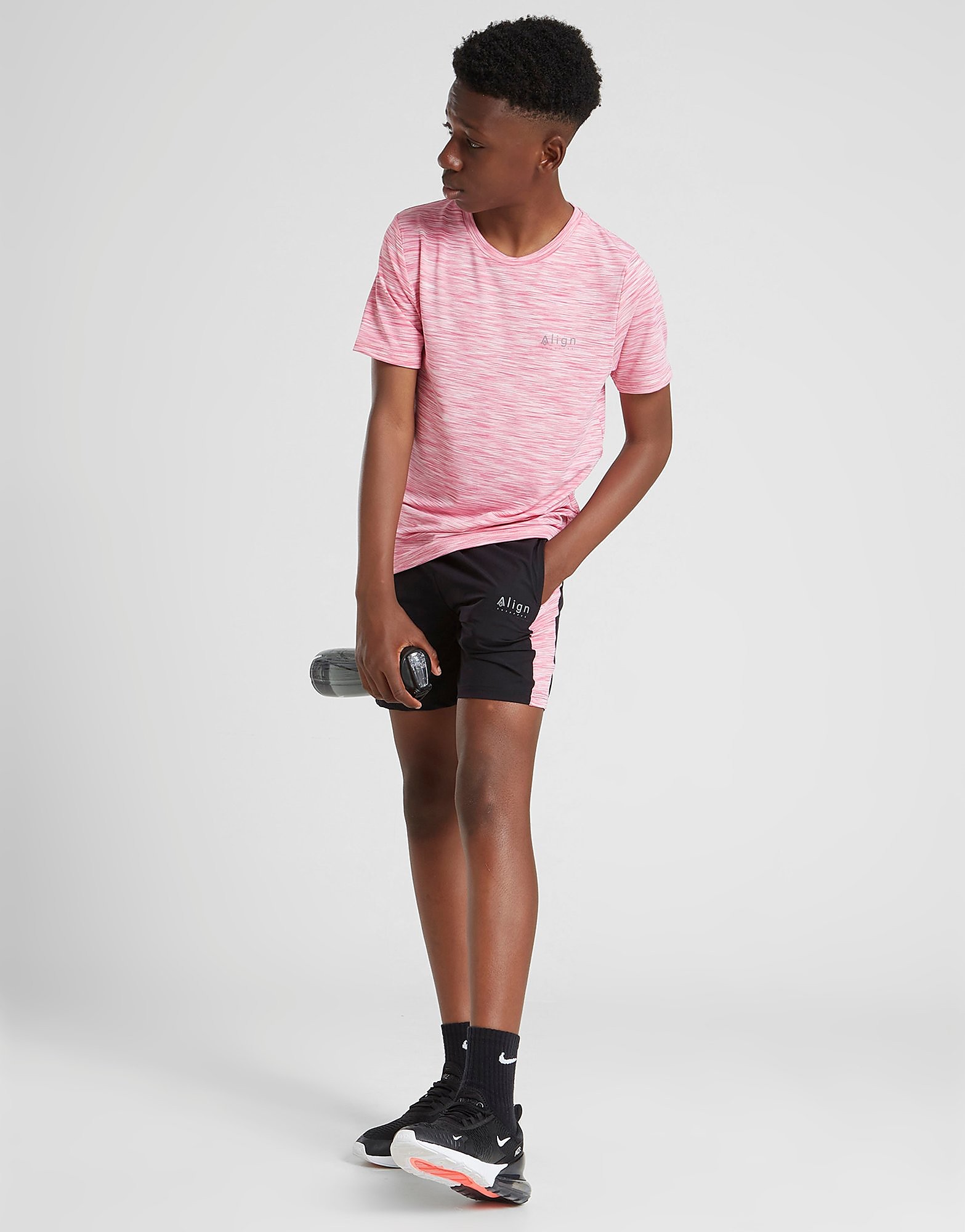 

Align Roll Twist Shorts Junior - Black - Kids, Black