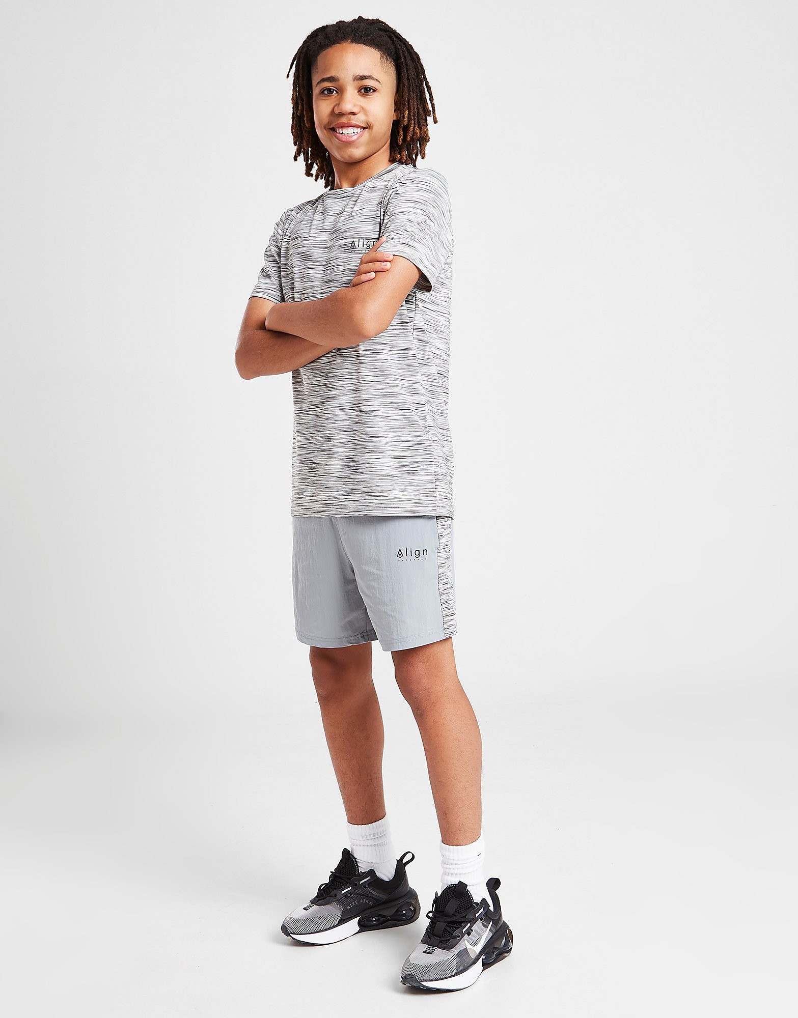 

Align Roll Twist Shorts Junior - Grey - Kids, Grey