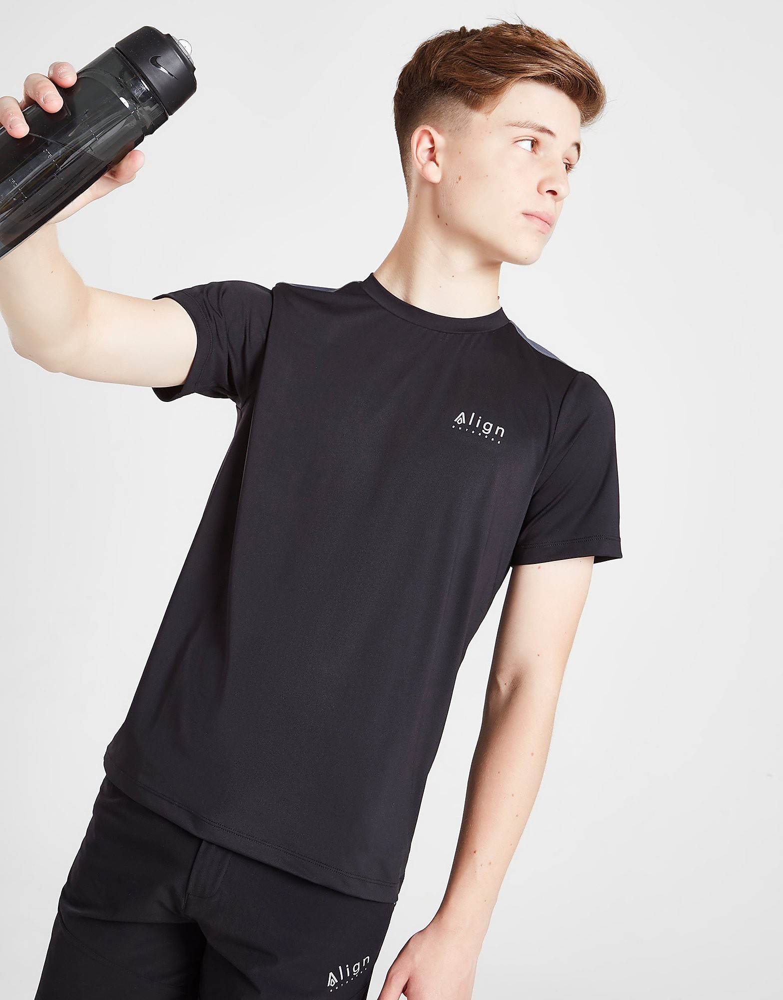 

Align Slide Performance T-Shirt Junior - Black - Kids, Black