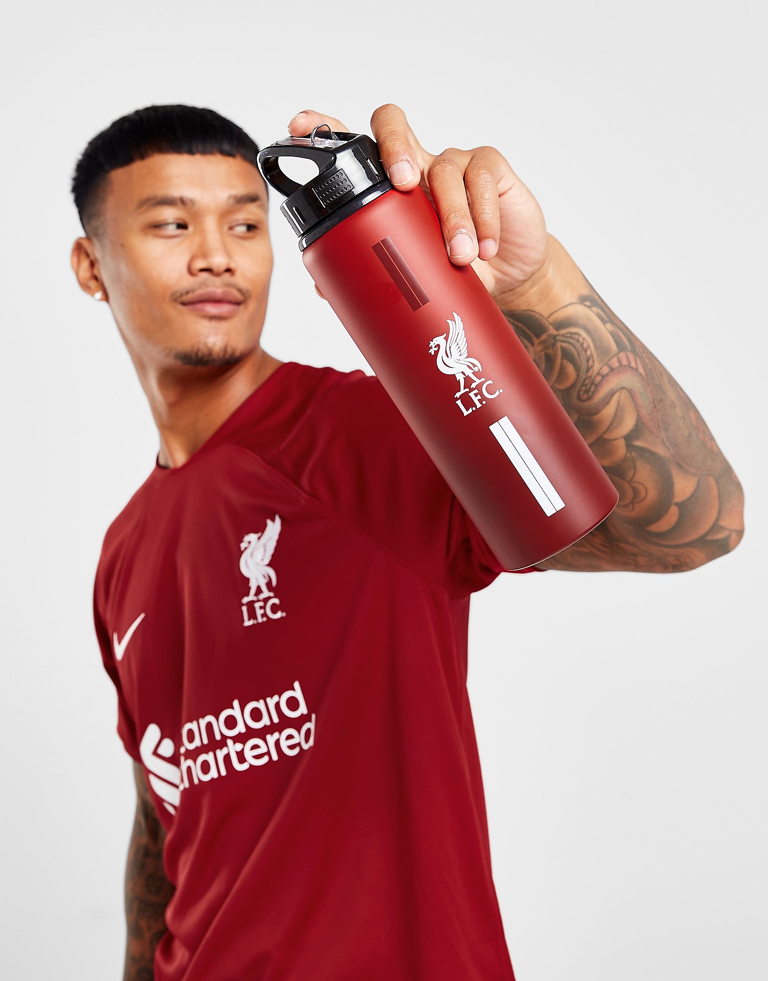 

Official Team Liverpool FC Fade 750ml Water Bottle - Red - Womens, Red