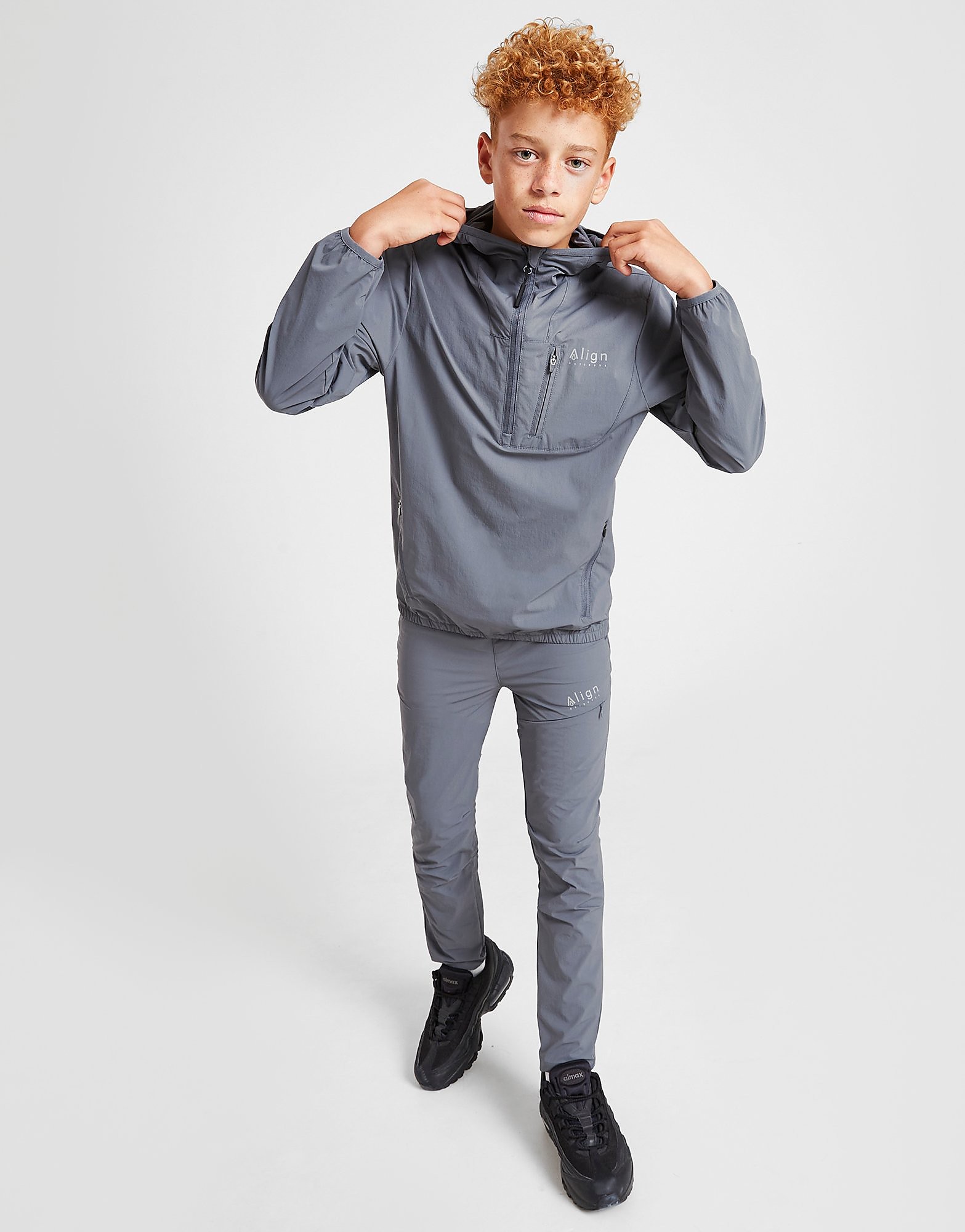 

Align Climb 1/4 Zip Hoodie Junior - Grey - Kids, Grey