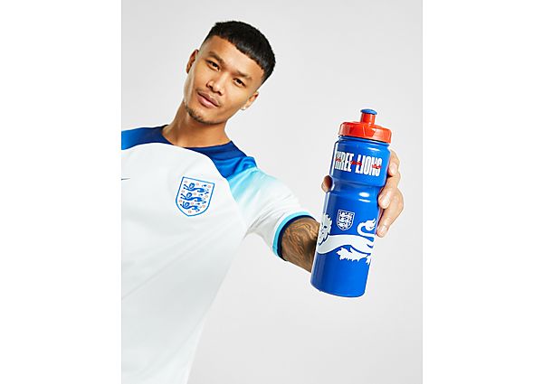 Official Team England 750ml Water Bottle - Blue/Red, Blue/Red