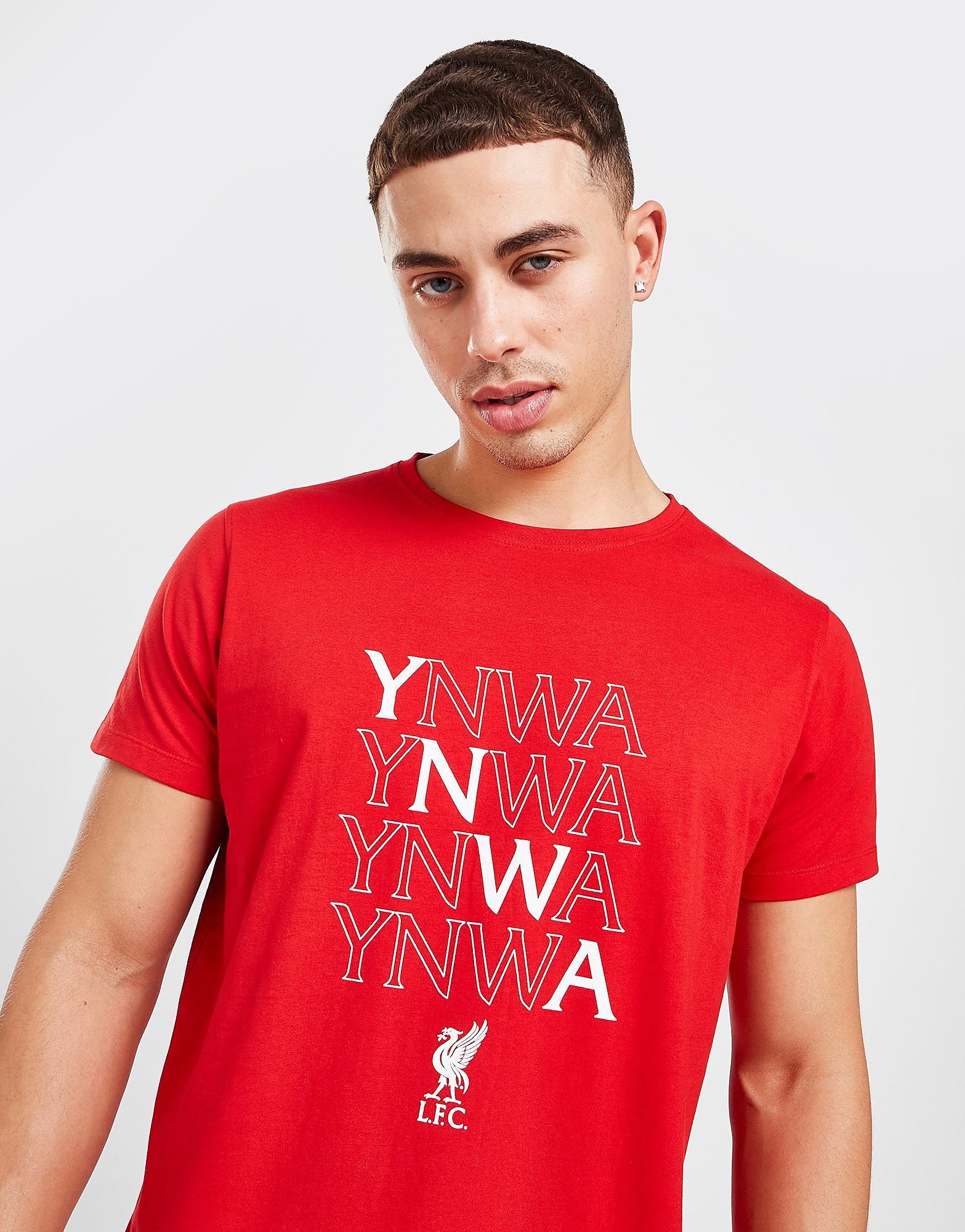 

Official Team Liverpool FC YNWA T-Shirt - Red - Mens, Red