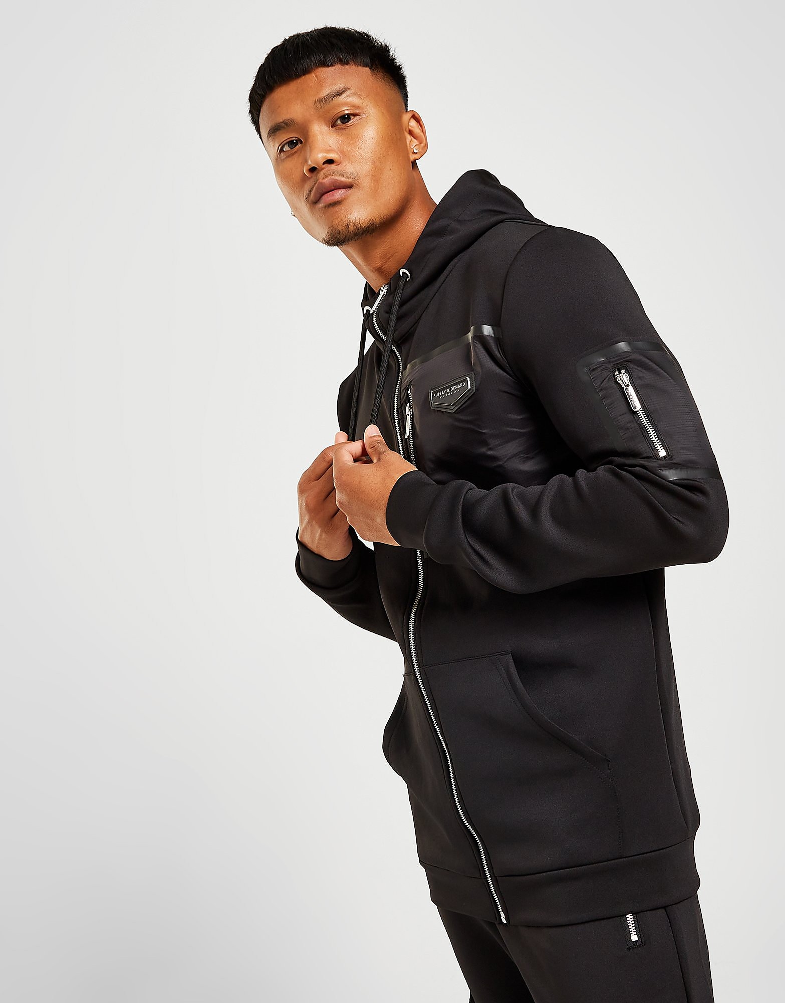 

Supply & Demand Conceal Poly Hoodie - BLACK - Mens, BLACK