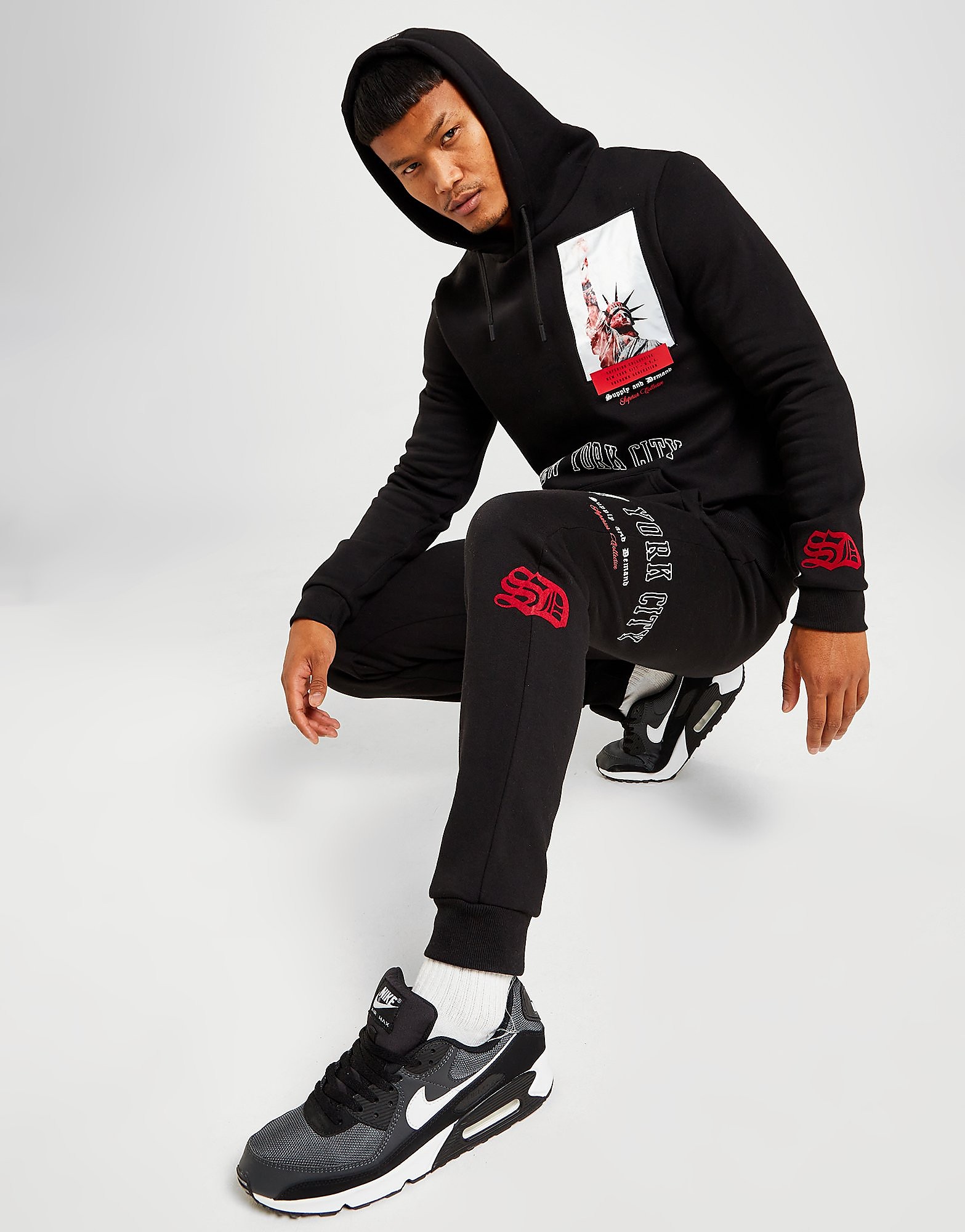 

Supply & Demand Moto Joggers - Black - Mens, Black