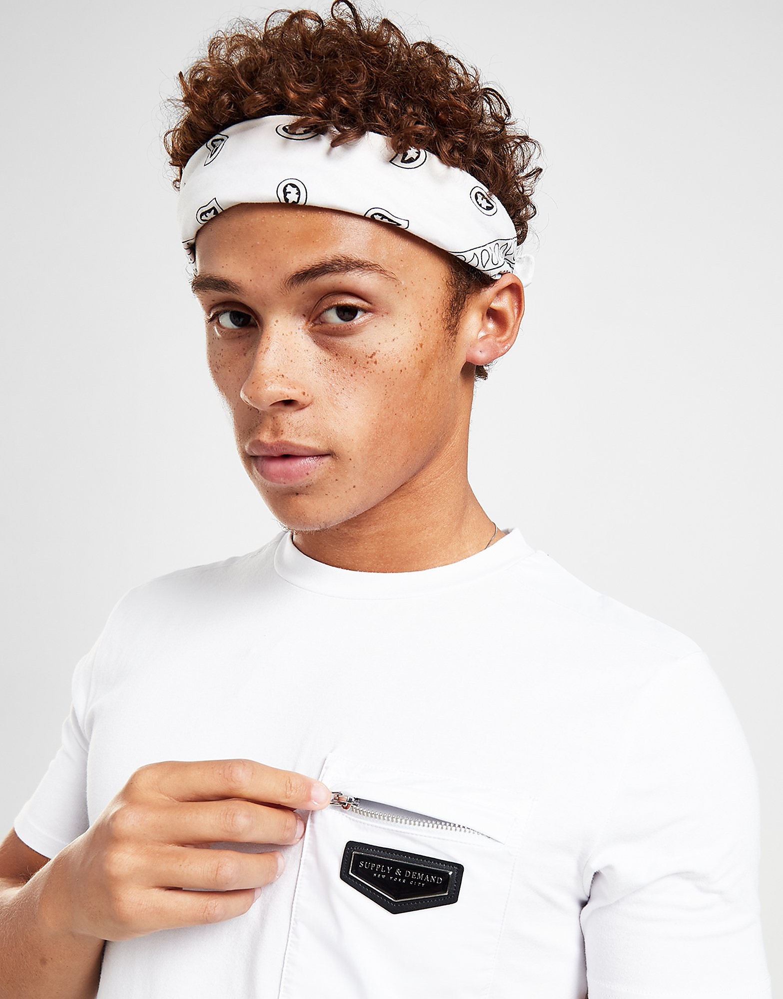 Supply & Demand Shift T-Shirt - White - Mens, White