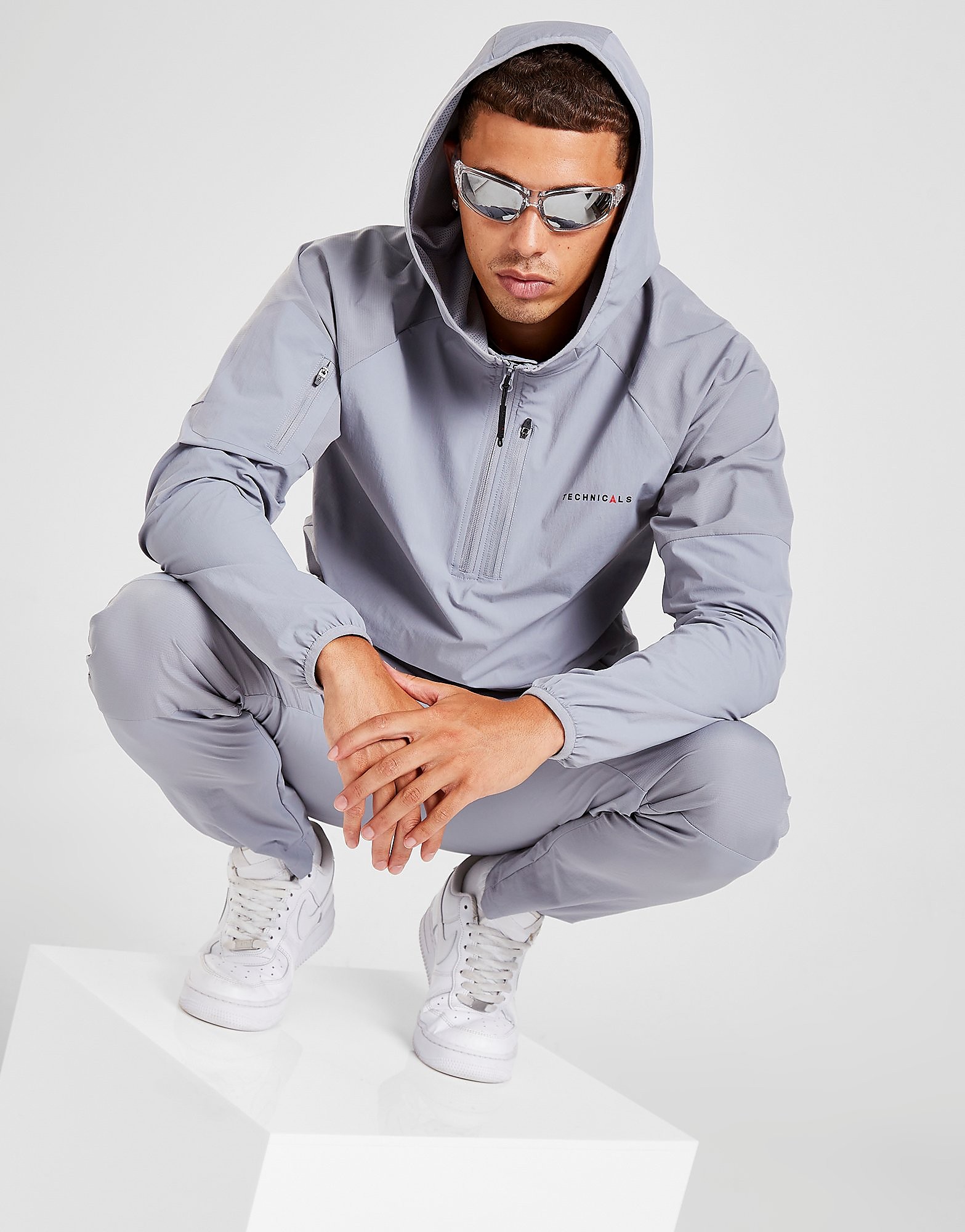 

Technicals Beta Overhead Jacket - Grey - Mens, Grey