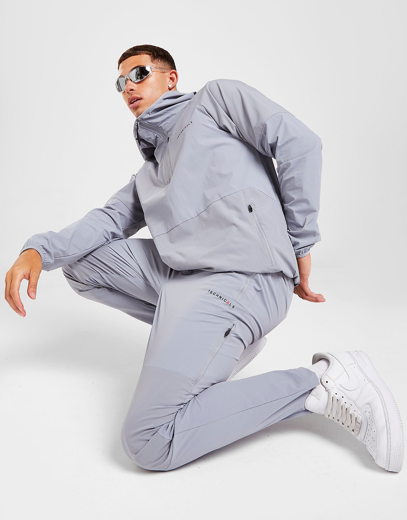 

Technicals Beta Cargo Track Pants - Grey - Mens, Grey