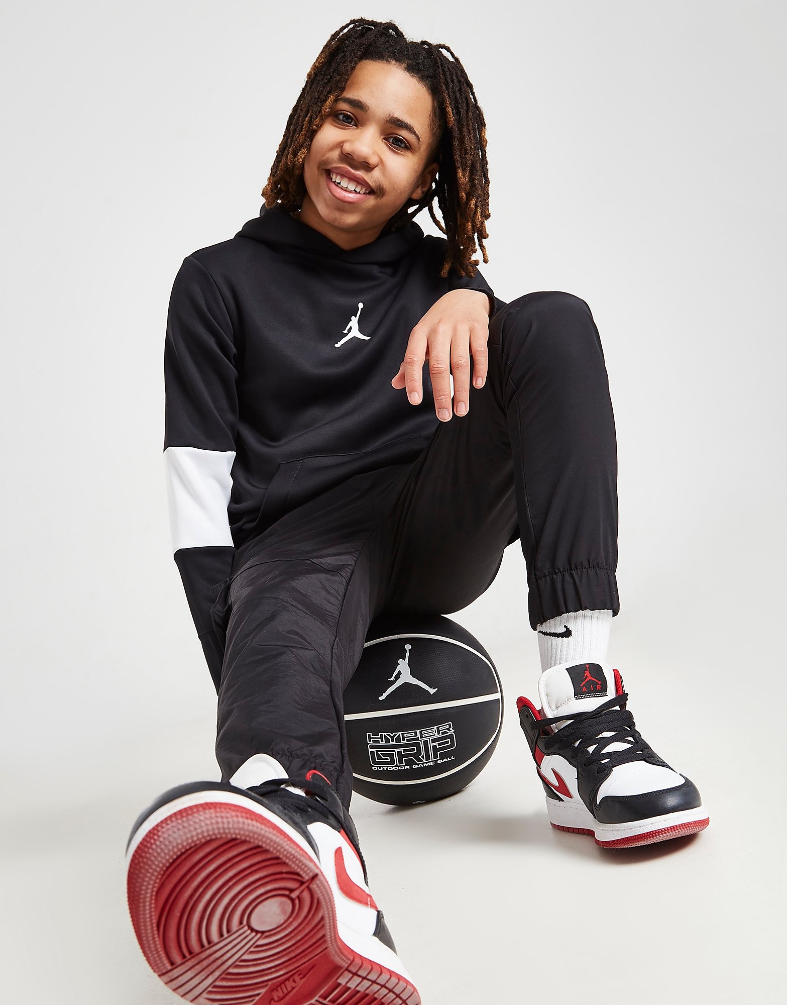 

Jordan Core Performance Therma-FIT Hoodie Junior - Black - Kids, Black