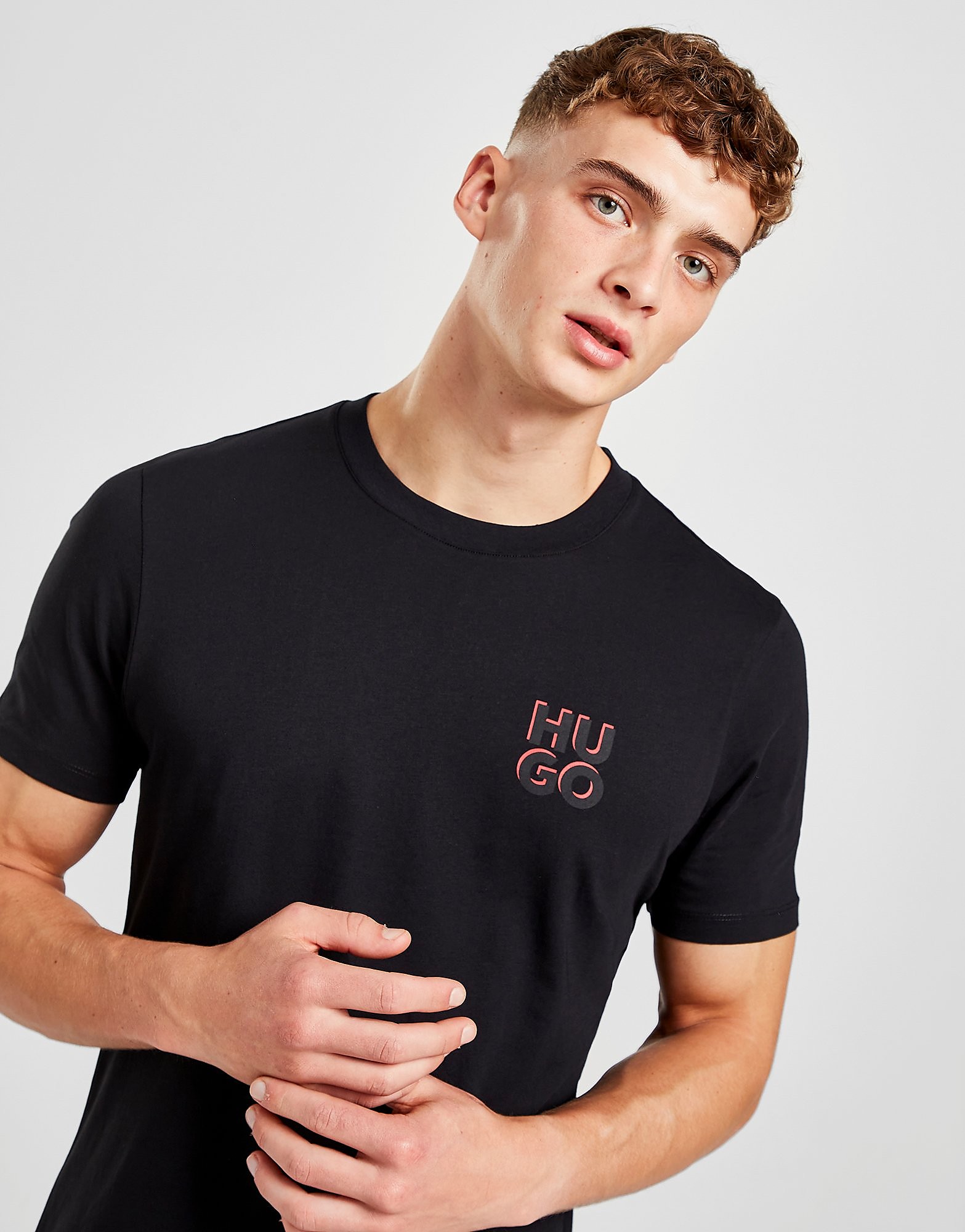 

HUGO Dimento T-Shirt - Black - Mens, Black