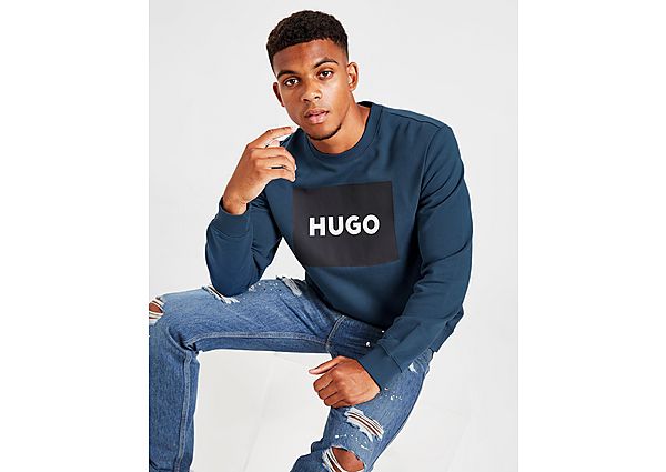 HUGO Durgagol Large Logo Square Sweatshirt