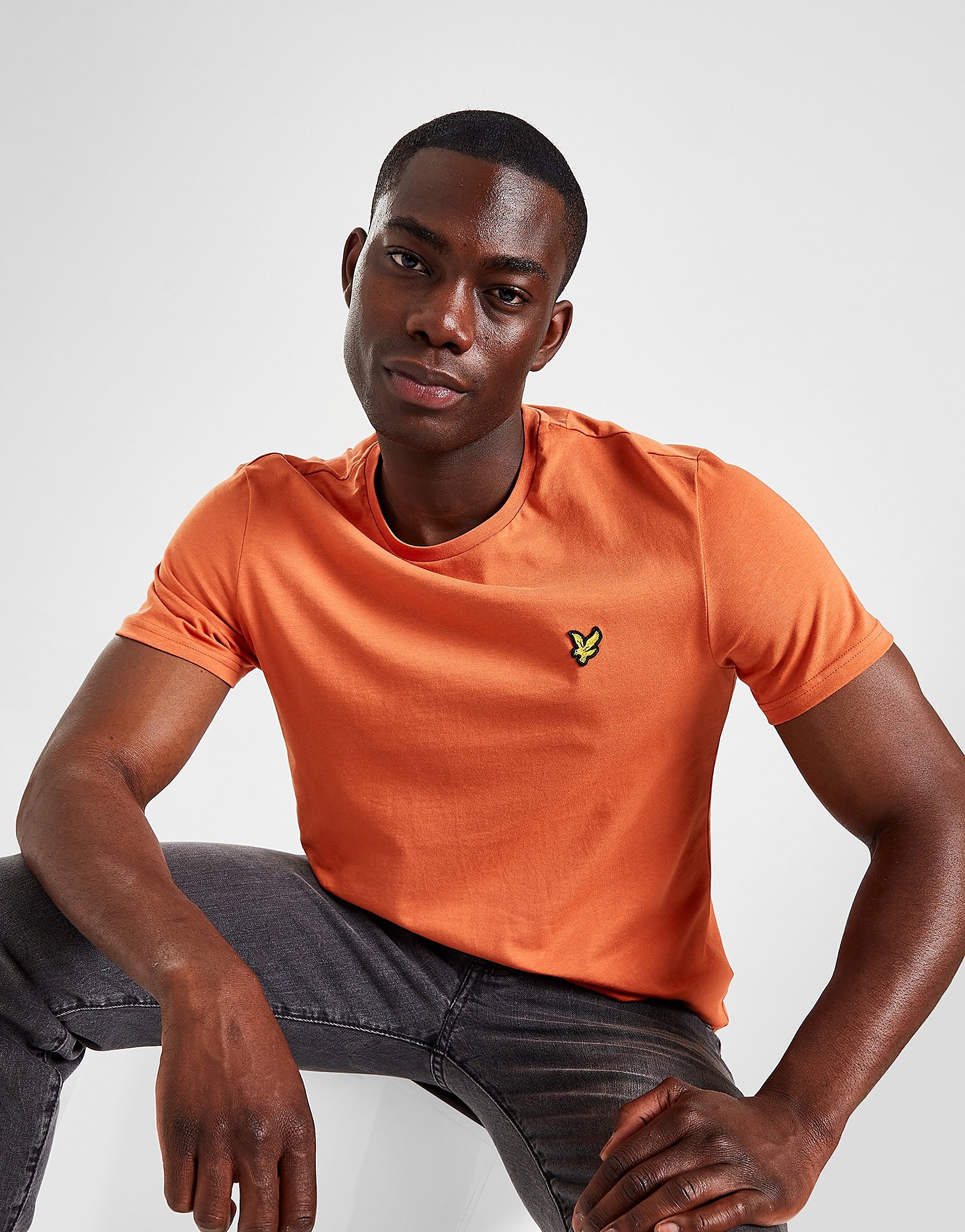 

Lyle & Scott Core T-Shirt - Orange - Mens, Orange