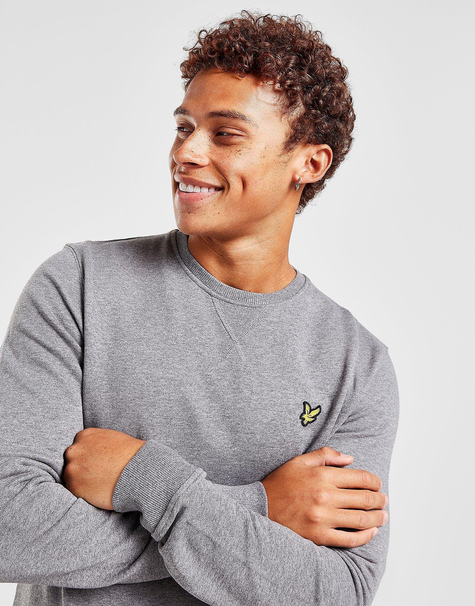 

Lyle & Scott Essential Crew Sweatshirt - Grey - Mens, Grey