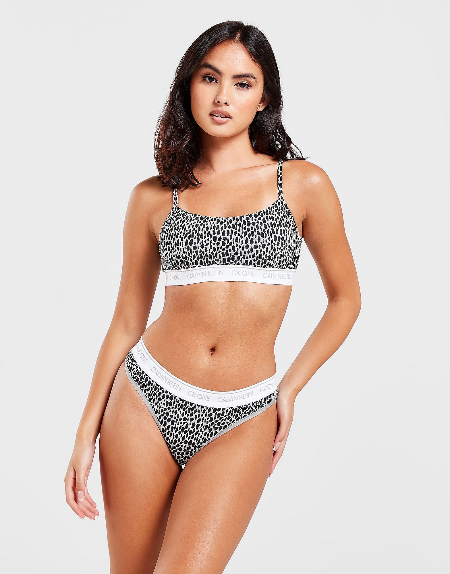 

Calvin Klein Underwear Leopard Bralette - Black - Womens, Black