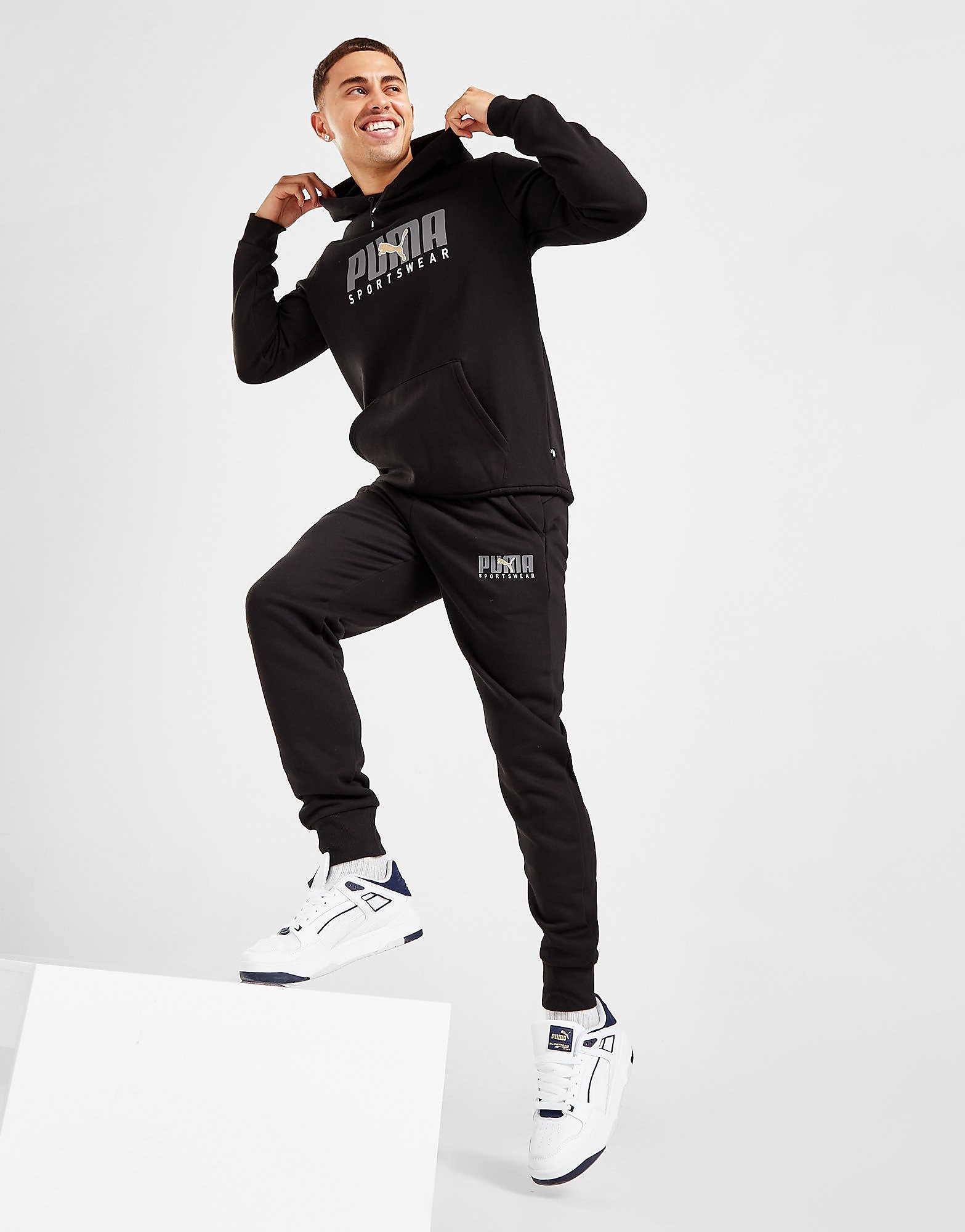 

Puma Core Sportswear Joggers - Only at JD - Black - Mens, Black