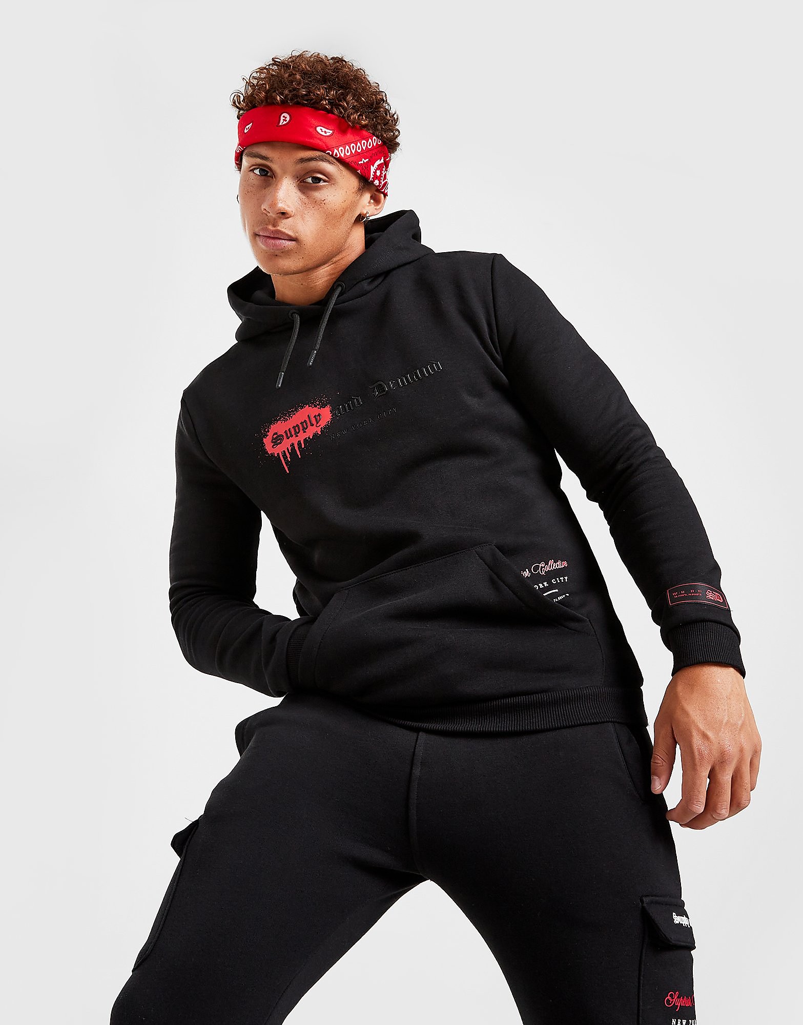 

Supply & Demand Marker Hoodie - Black - Mens, Black