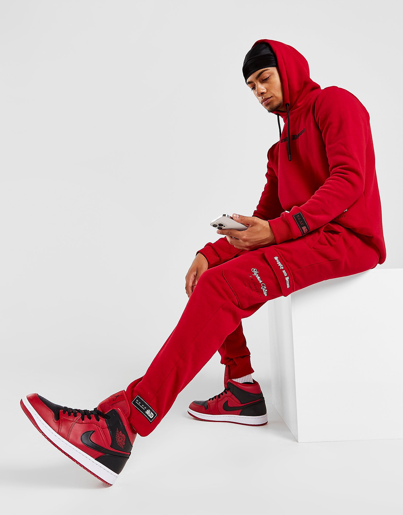 

Supply & Demand Marker Joggers - Red - Mens, Red