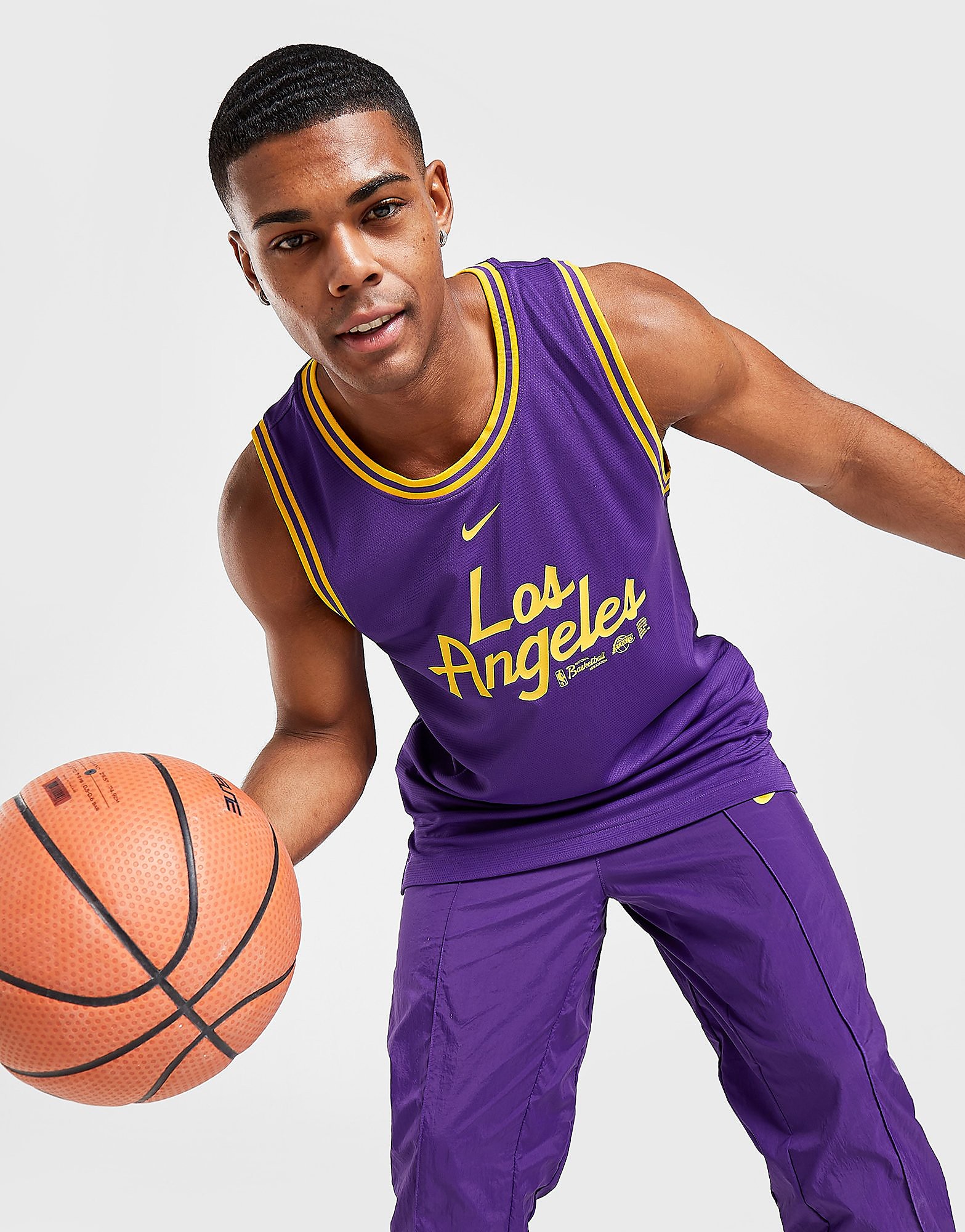 

Nike NBA Los Angeles Lakers DNA Tank Top - Purple - Mens, Purple