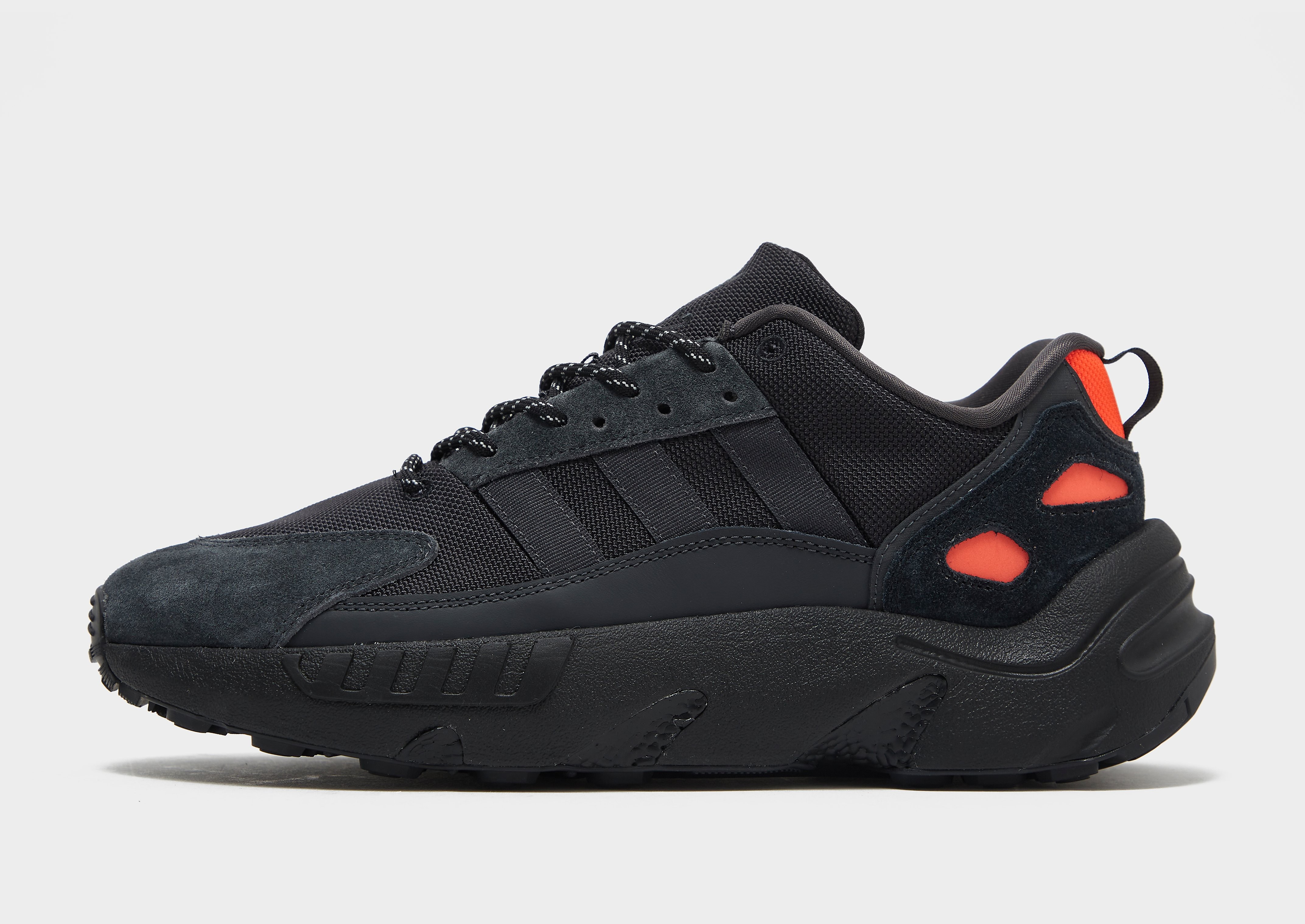 

adidas Originals ZX22 - Core Black / Carbon / Solar Red - Mens, Core Black / Carbon / Solar Red