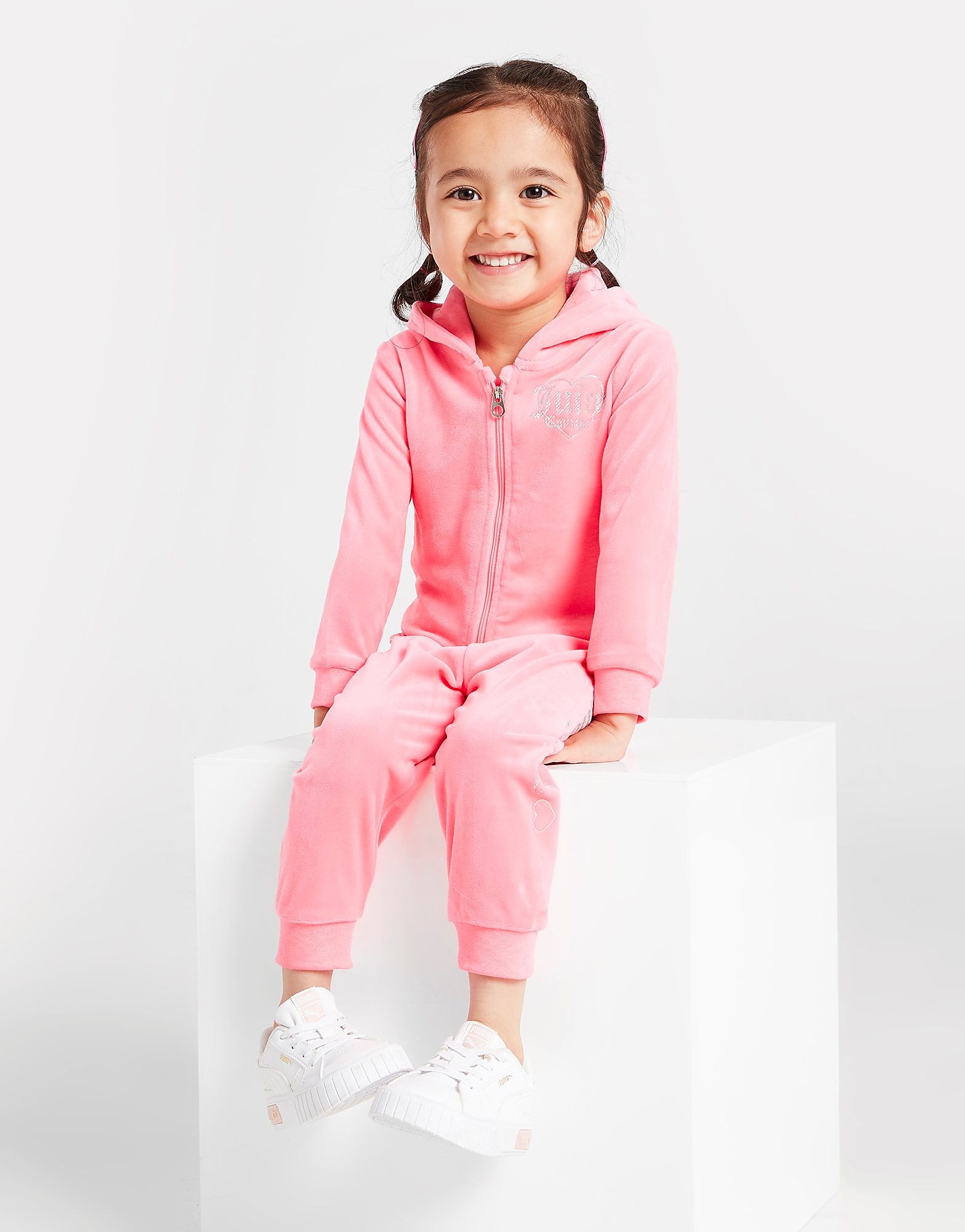 Juicy Couture Velour Tracksuit Baby, Rosa