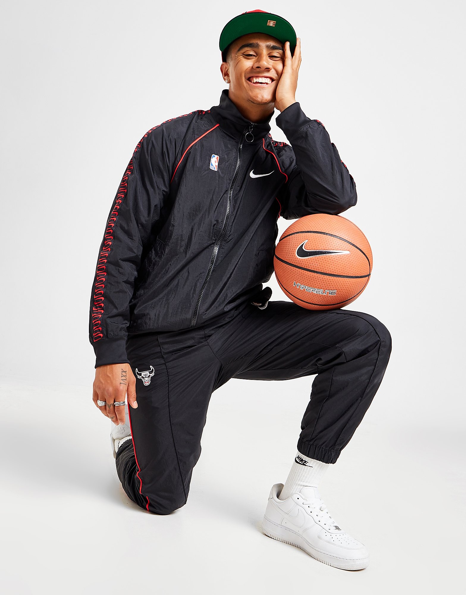

Nike NBA Chicago Bulls Courtside Tracksuit - Black - Mens, Black