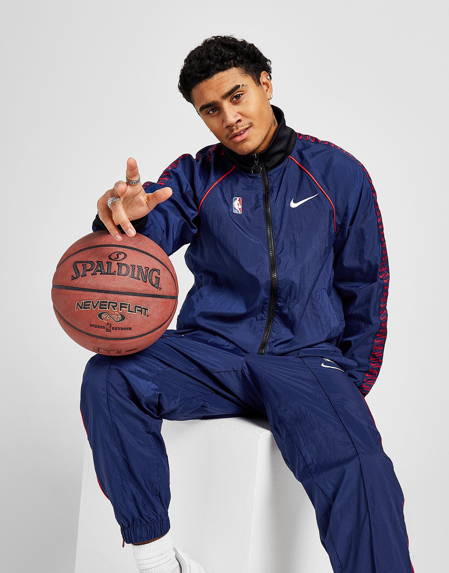 

Nike NBA Brooklyn Nets Courtside Tracksuit - Blue - Mens, Blue