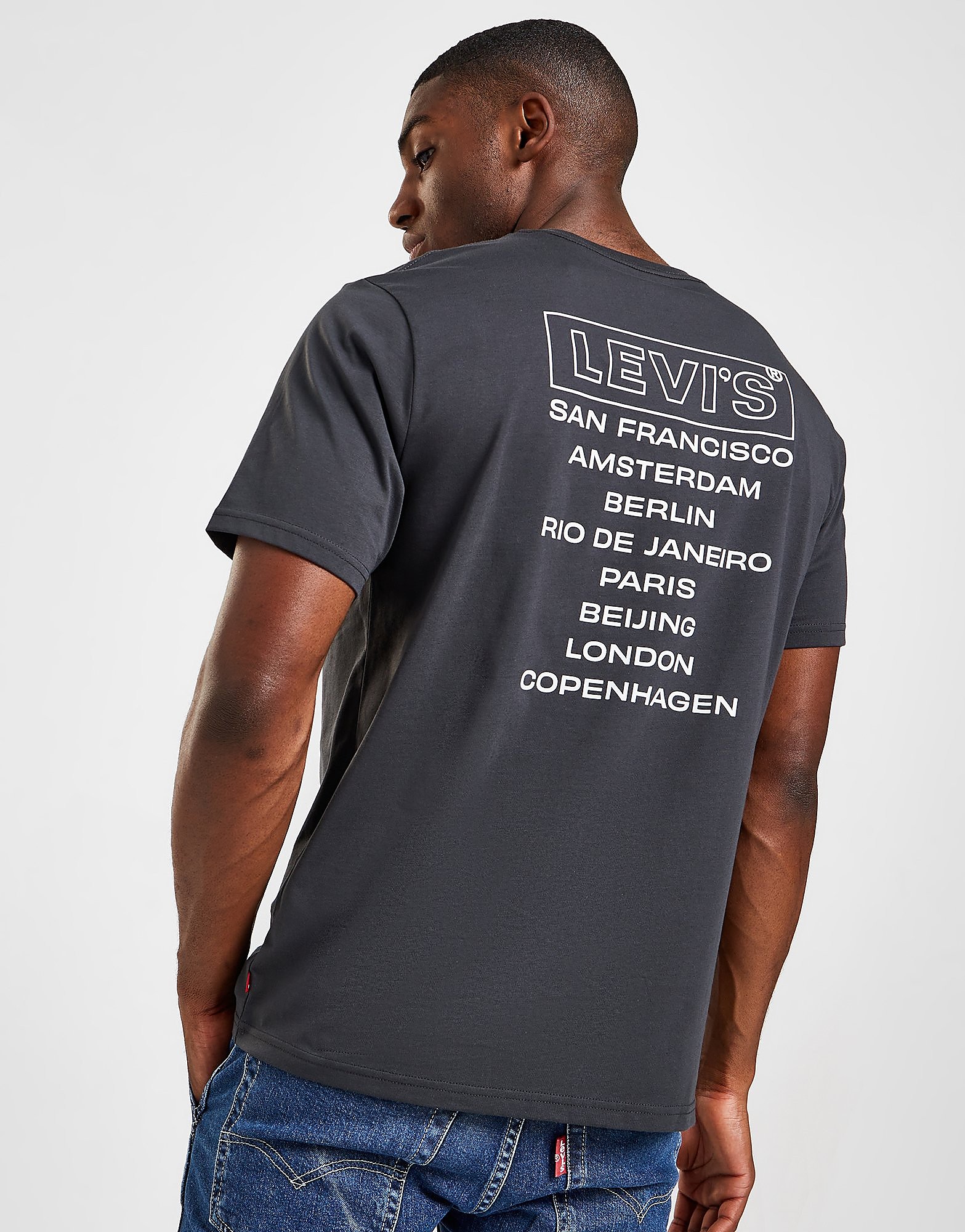 

LEVI'S Tour T-Shirt - Only at JD - Black - Mens, Black