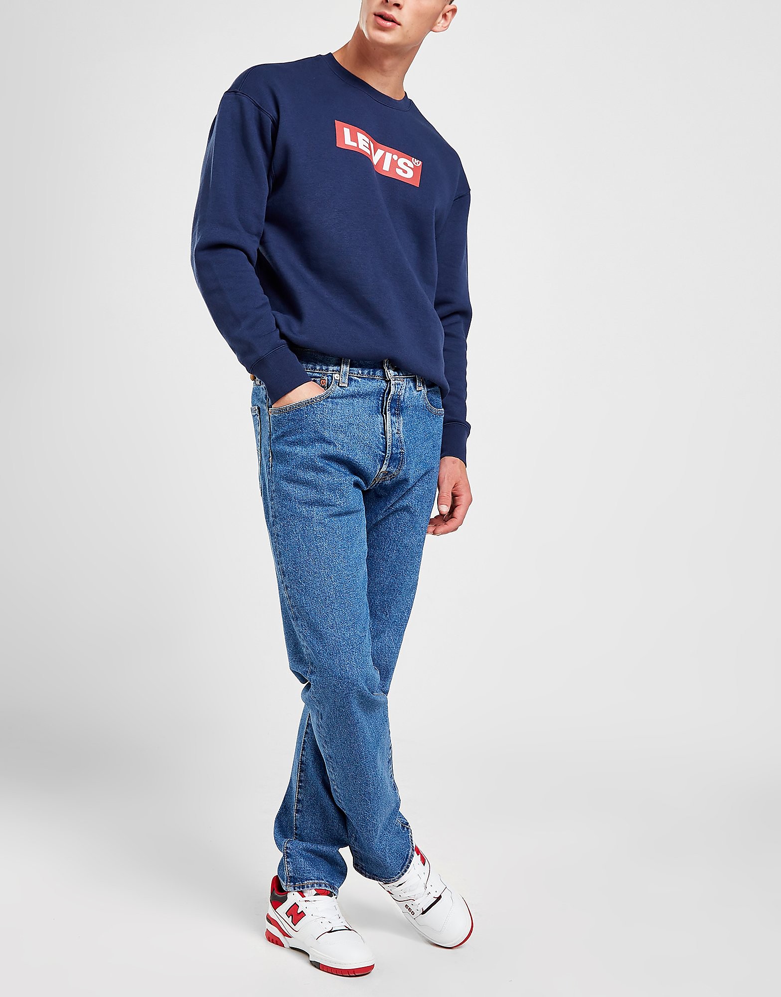 

LEVI'S 501 '93 Straight Jeans - Blue - Mens, Blue