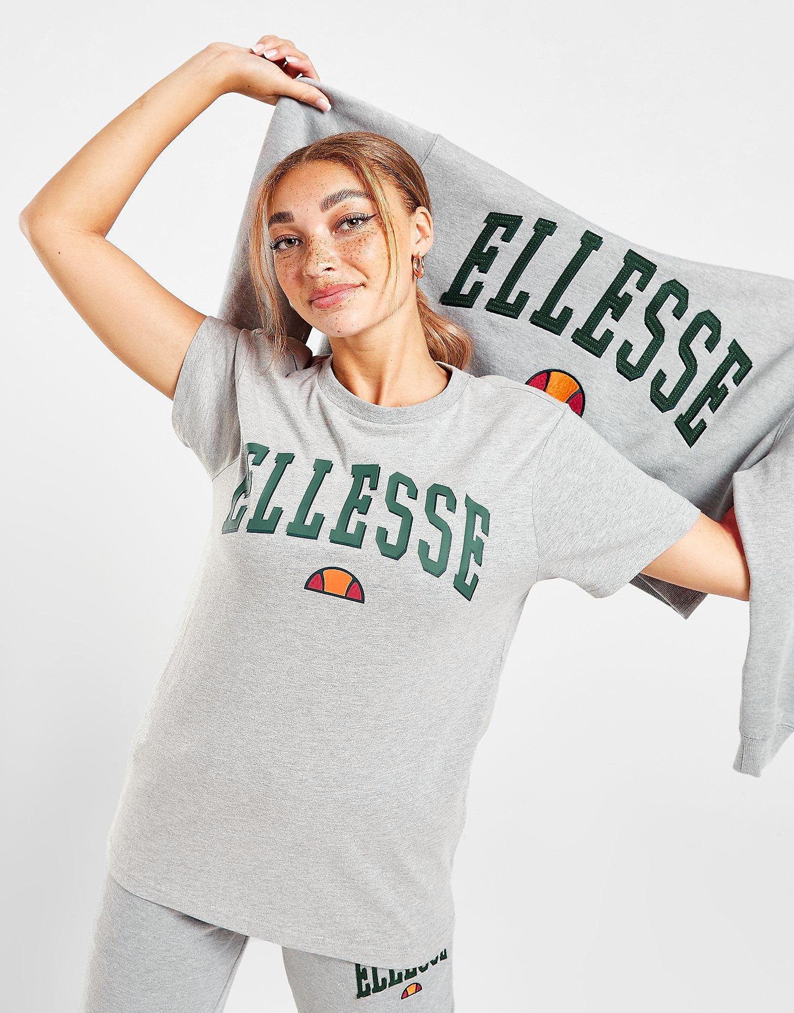 

Ellesse Varsity Oversized T-Shirt - Grey - Womens, Grey