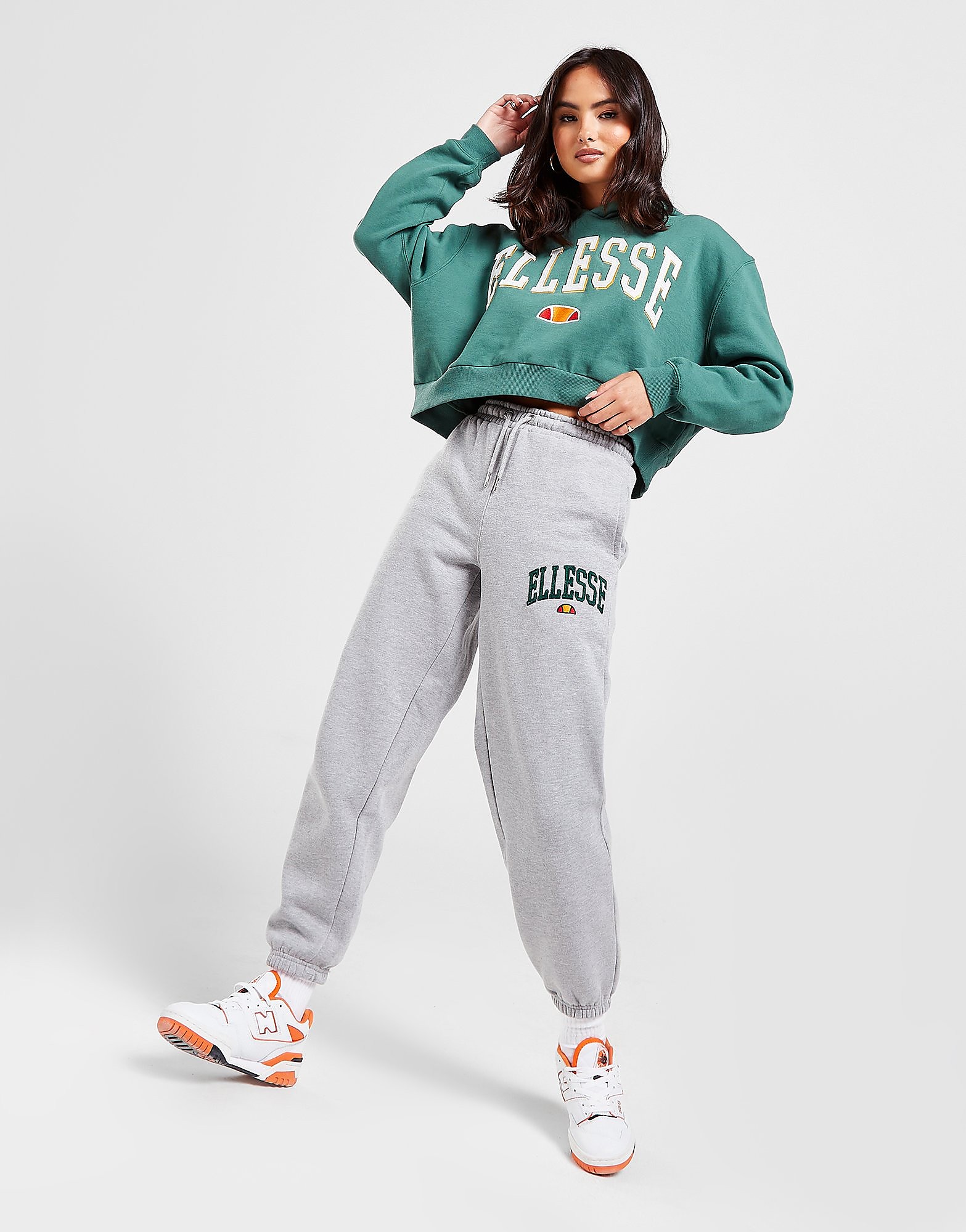 

Ellesse Varsity Fleece Joggers - Grey - Womens, Grey