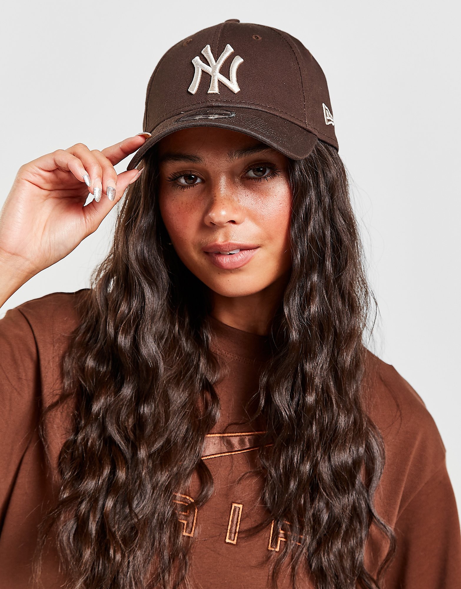 

New Era MLB New York Yankees 9FORTY Essentials Cap - Brown - Womens, Brown