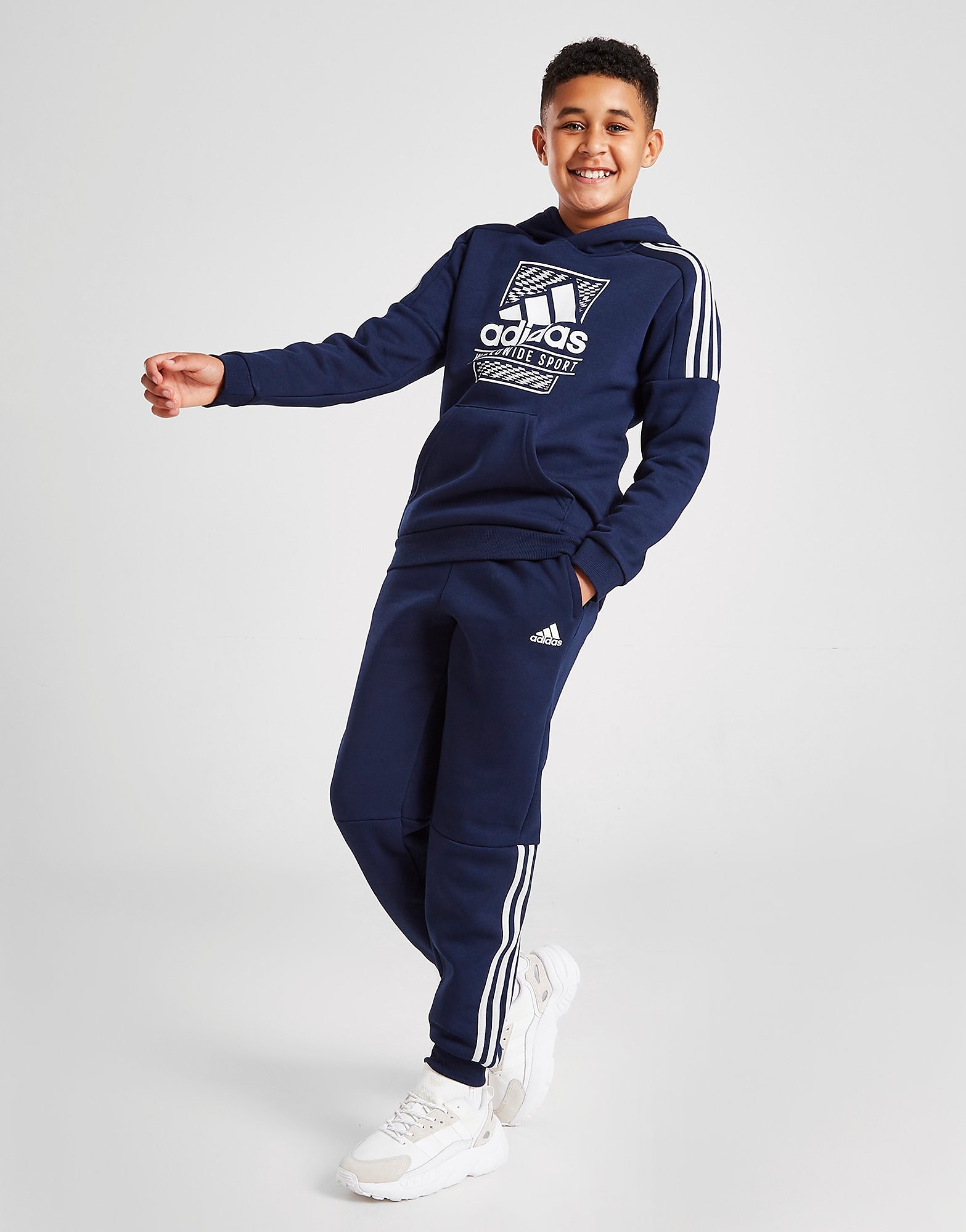 

adidas Badge Of Sport Joggers Junior - Only at JD - Blue - Kids, Blue