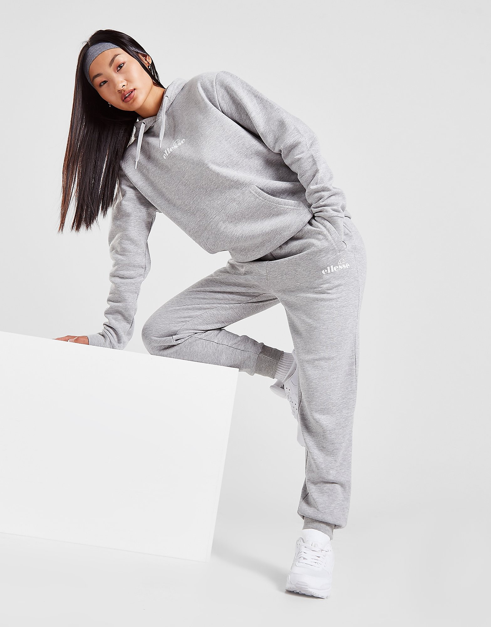 

Ellesse Logo Joggers - Grey - Womens, Grey