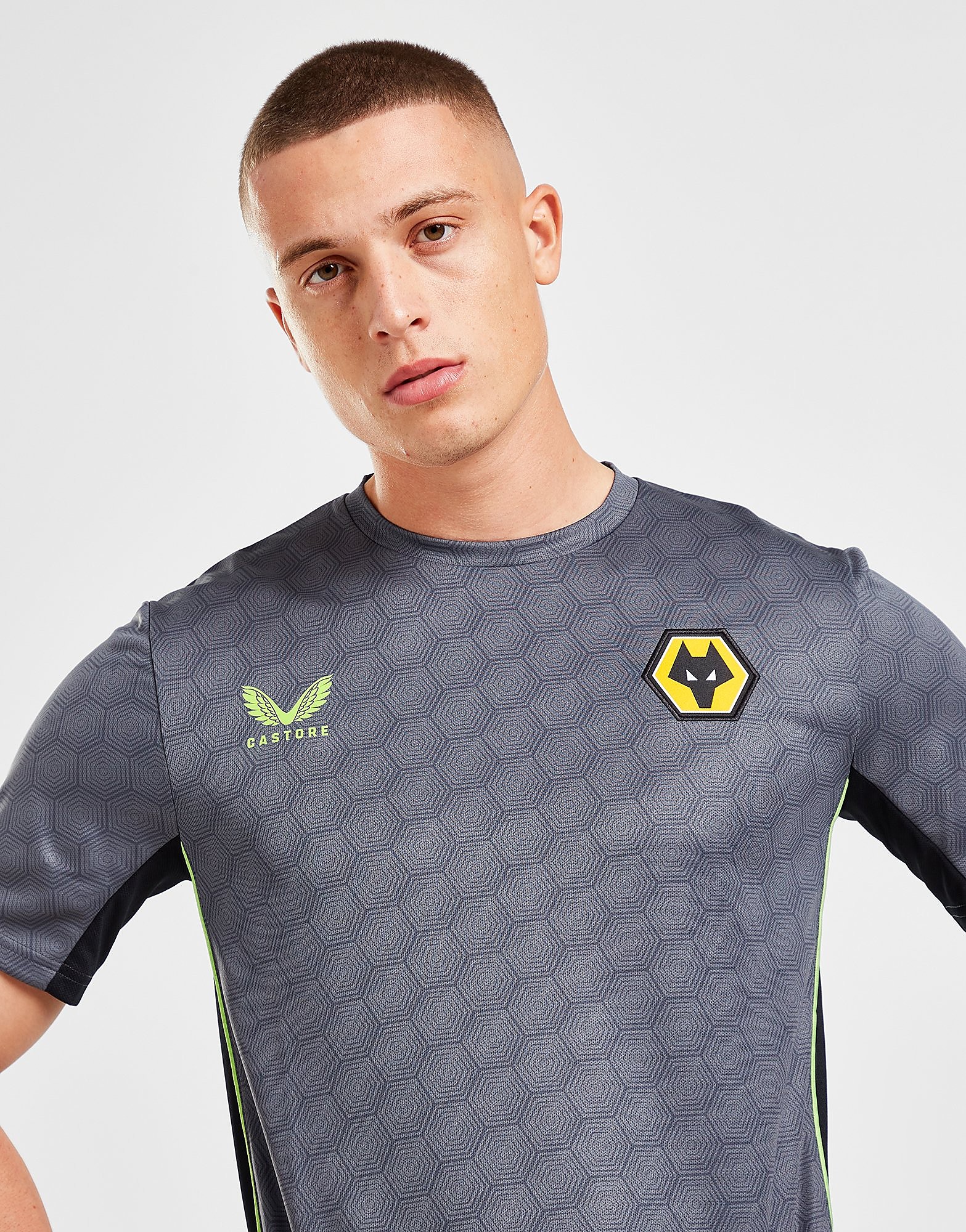 

Castore Wolverhampton Wanderers FC Training T-Shirt - Grey - Mens, Grey
