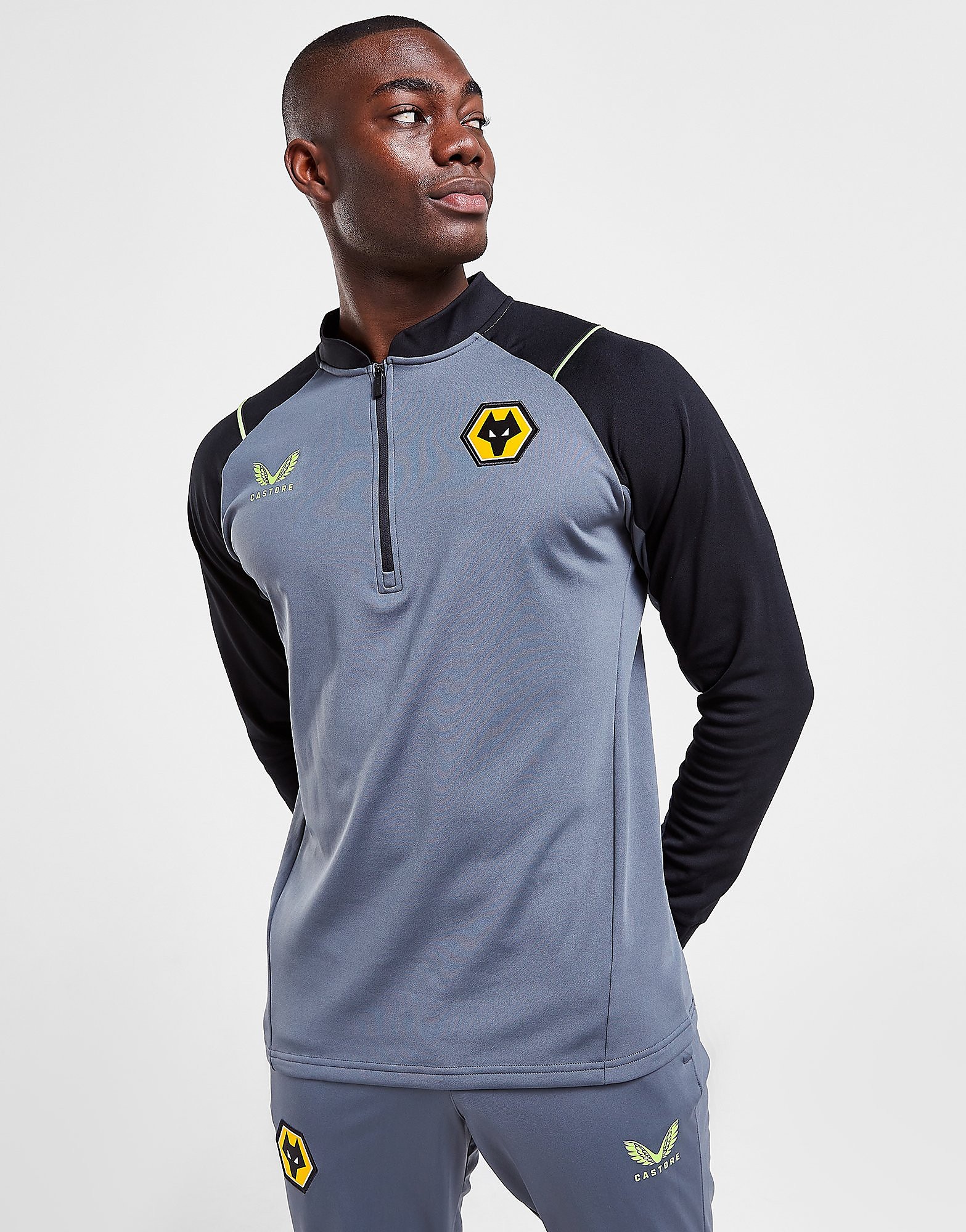 

Castore Wolverhampton Wanderers FC Training Top - Grey - Mens, Grey