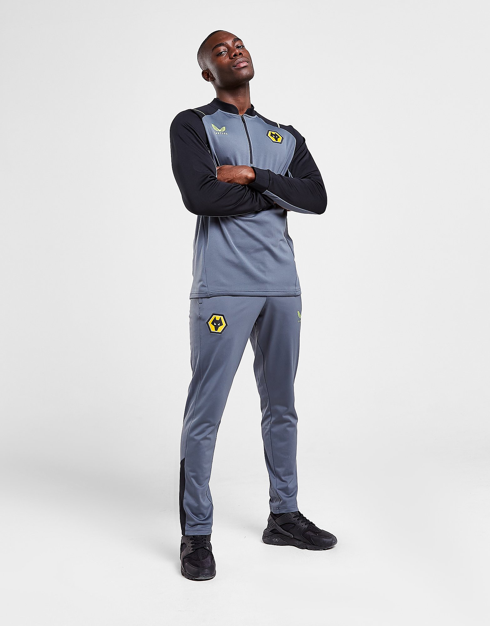 

Castore Wolverhampton Wanderers FC Training Track Pants - Grey - Mens, Grey