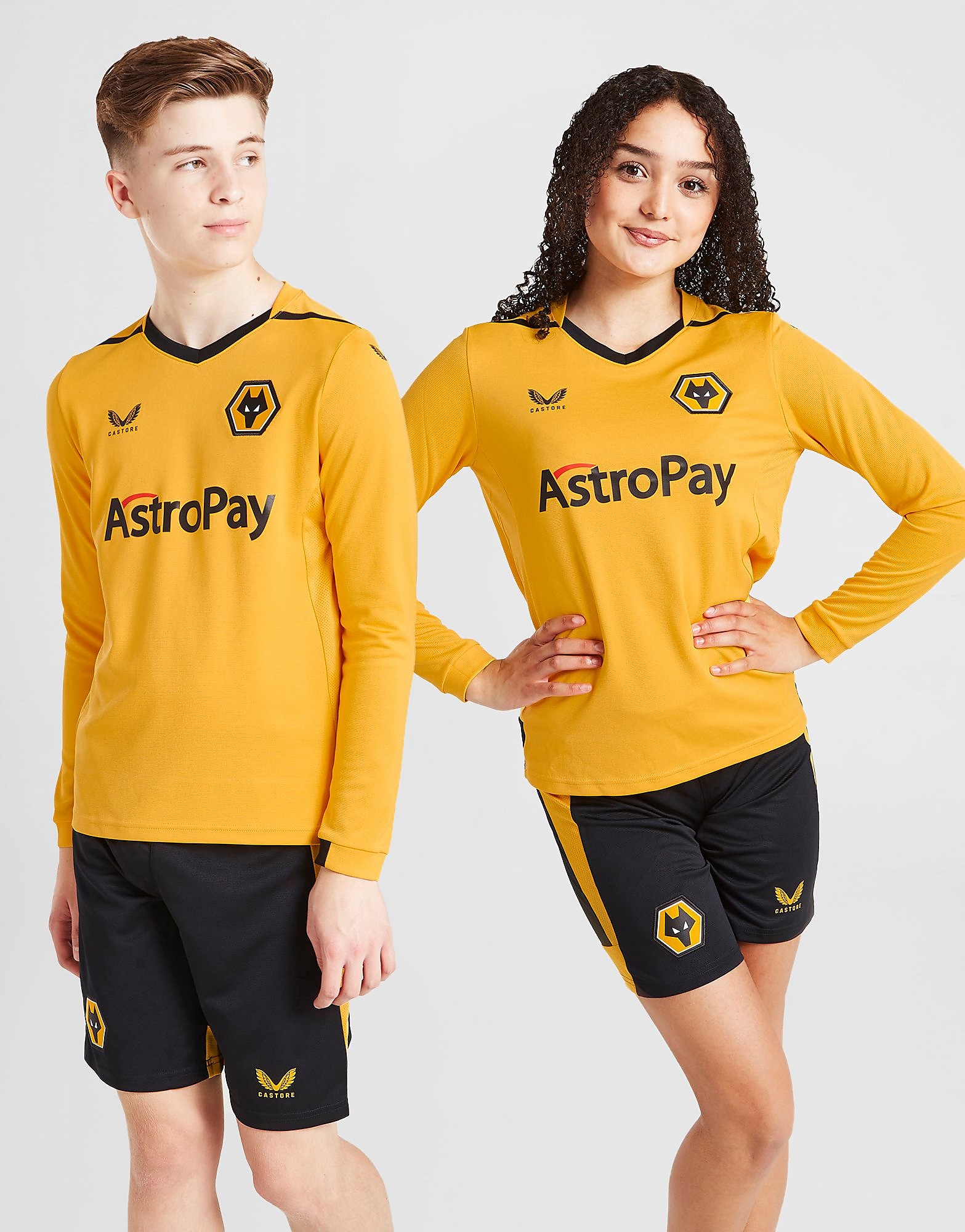 

Castore Wolverhampton Wanderers 22/23 Home LS Shirt Jr - Yellow - Kids, Yellow