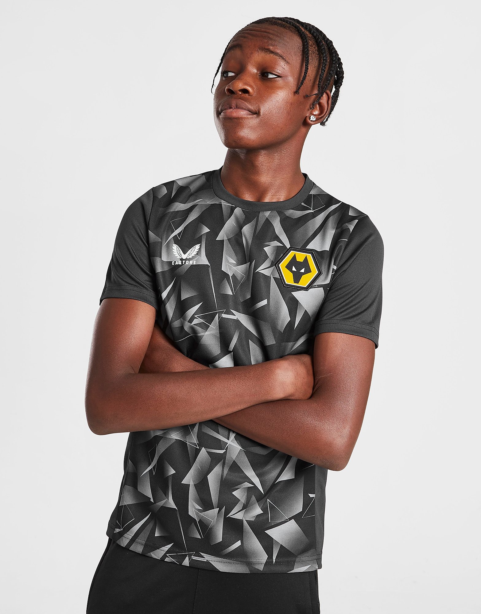 

Castore Wolverhampton Wanderers FC Warm Up Top Junior - Black - Kids, Black