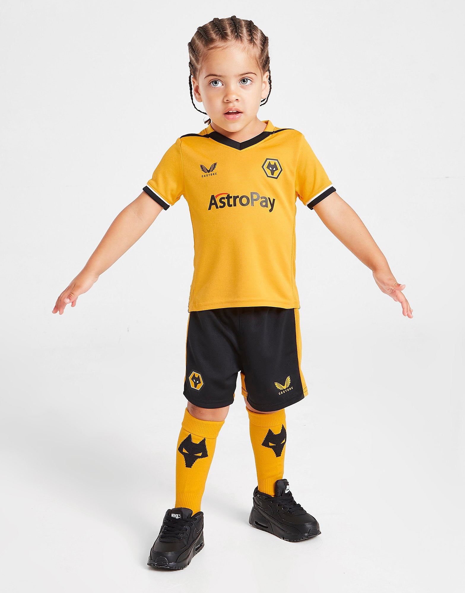 

Castore Wolverhampton Wanderers 22/23 Home Kit Children - Yellow - Kids, Yellow
