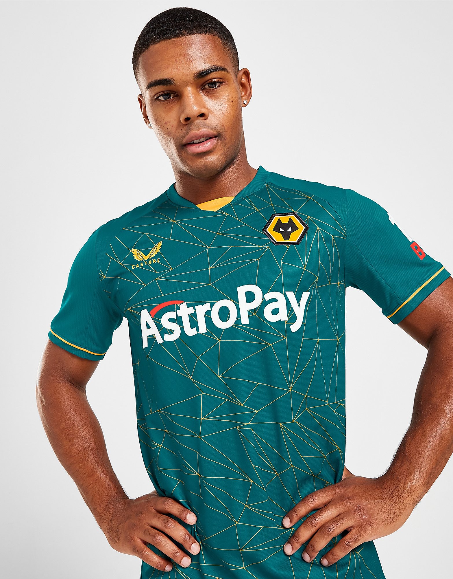 Castore Camisola Equipamento Alternativo Wolverhampton Wanderers 2022/23 PRE - Azul - Mens, Azul