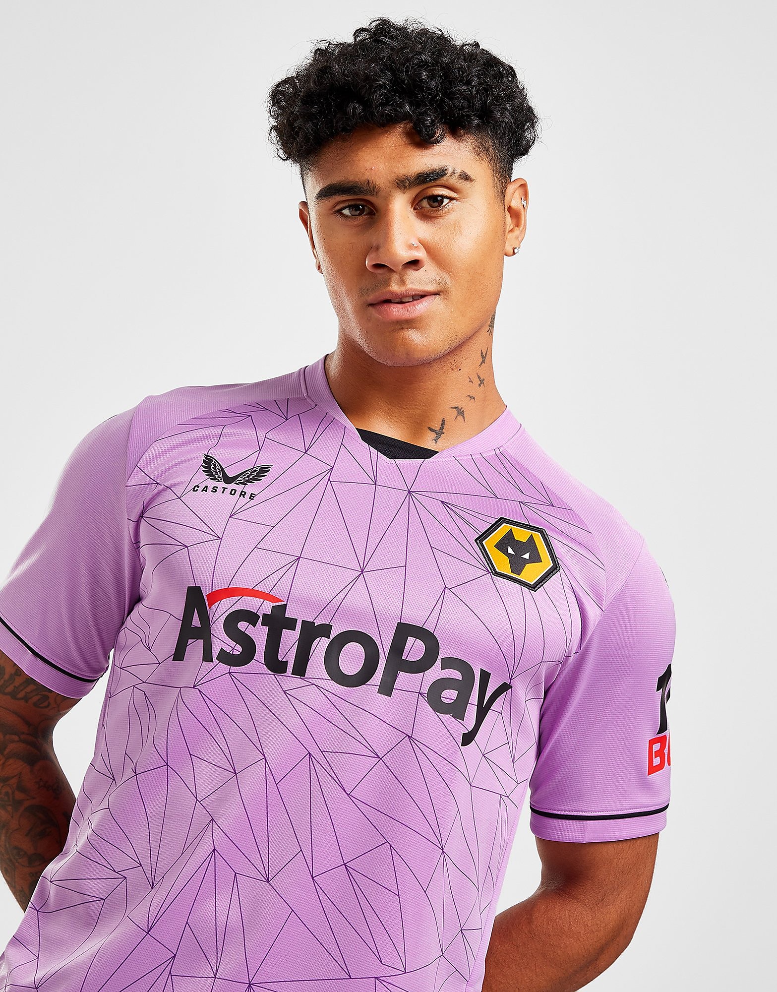 

Castore Wolverhampton Wanderers FC 2022/23 Away GK Shirt - Purple - Mens, Purple