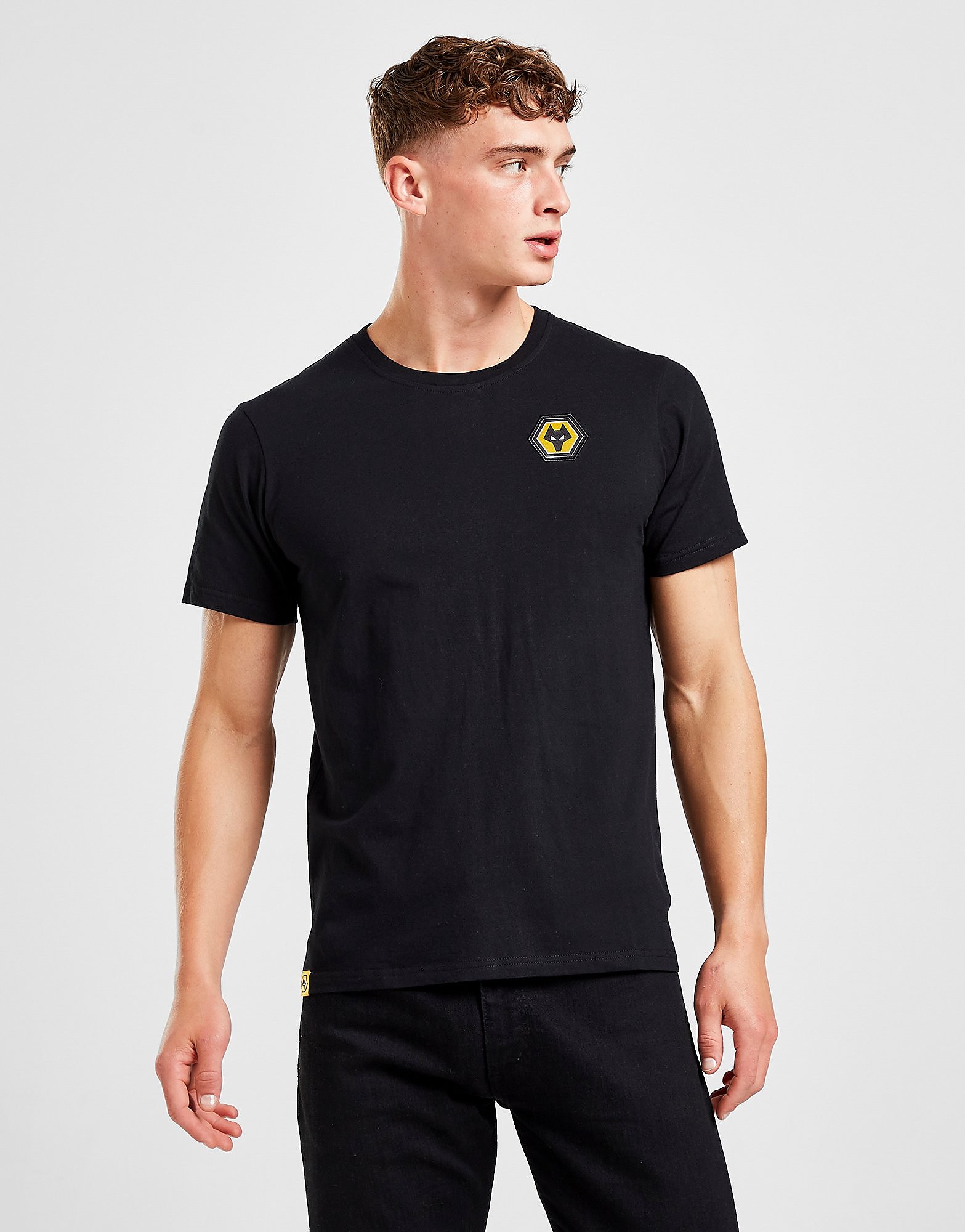 

Official Team Wolverhampton Wanderers FC Essential T-Shirt - Black - Mens, Black