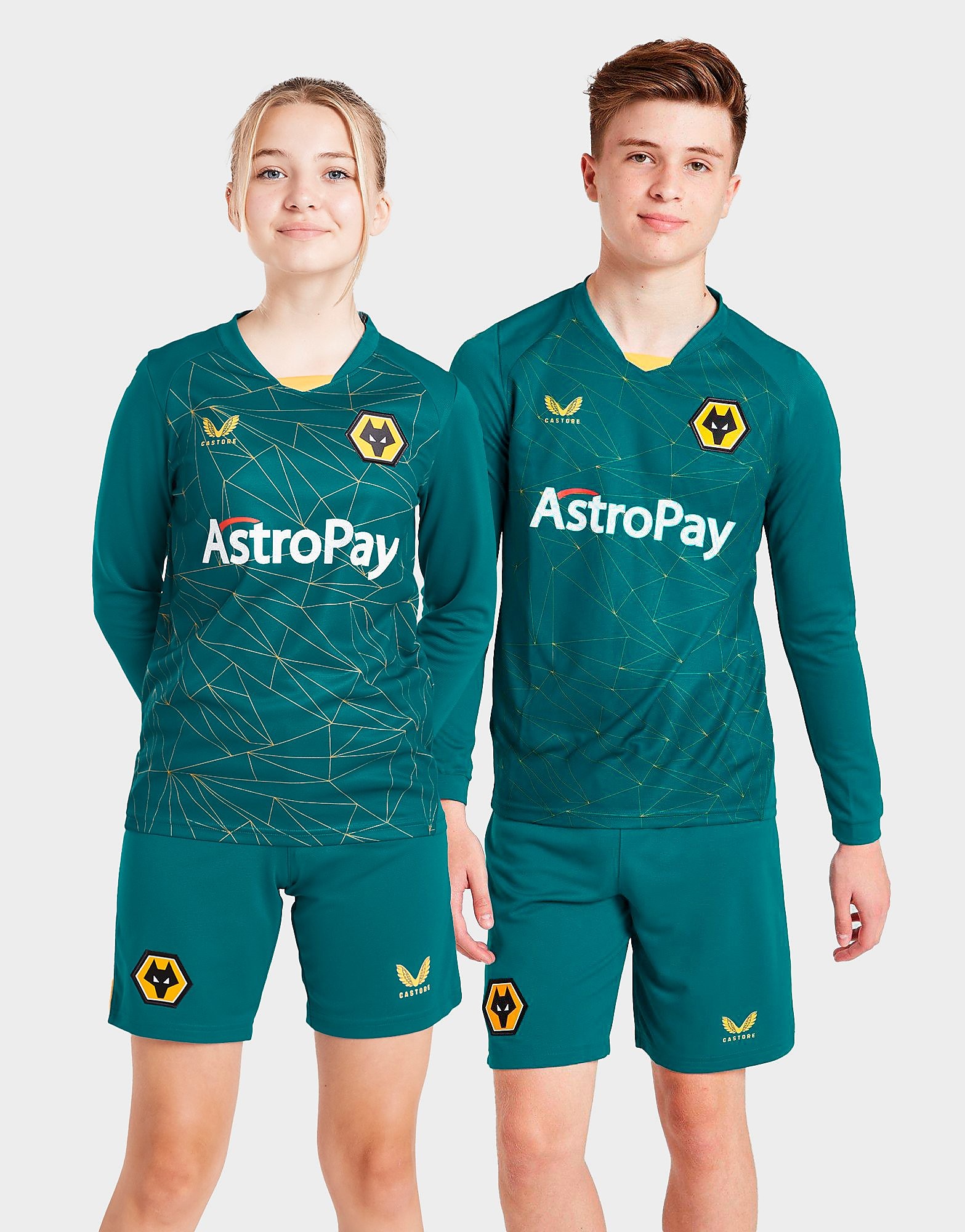 

Castore Wolverhampton Wanderers 22/23 Away LS Shirt Junior - Blue - Kids, Blue