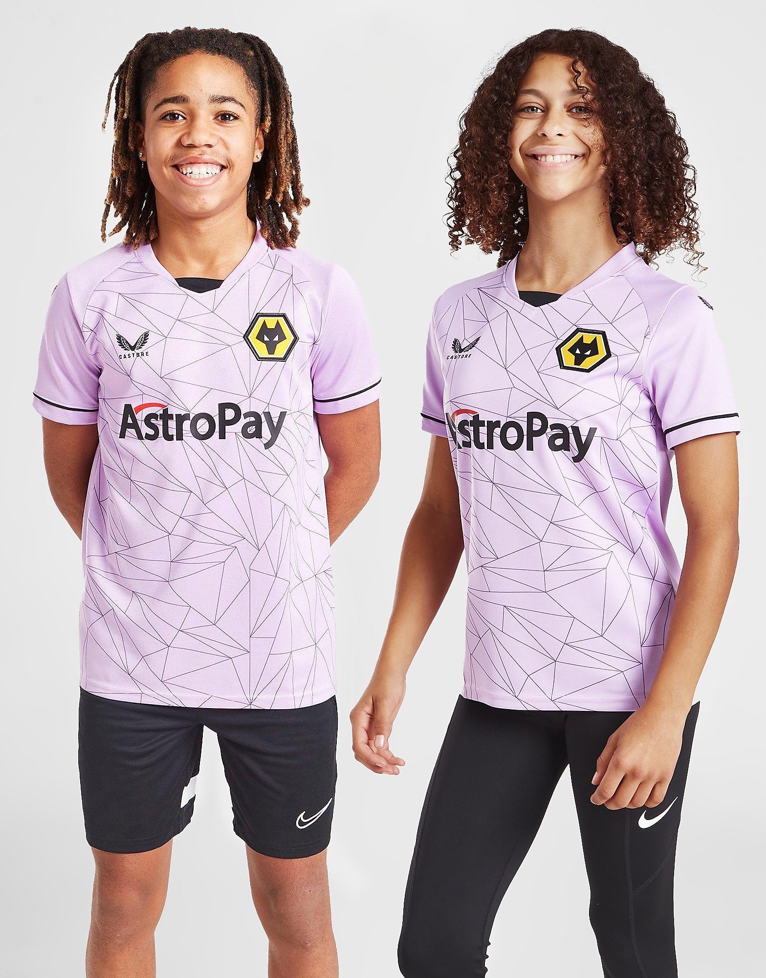 

Castore Wolverhampton Wanderers FC 22/23 Away GK Shirt JNR - Purple - Kids, Purple