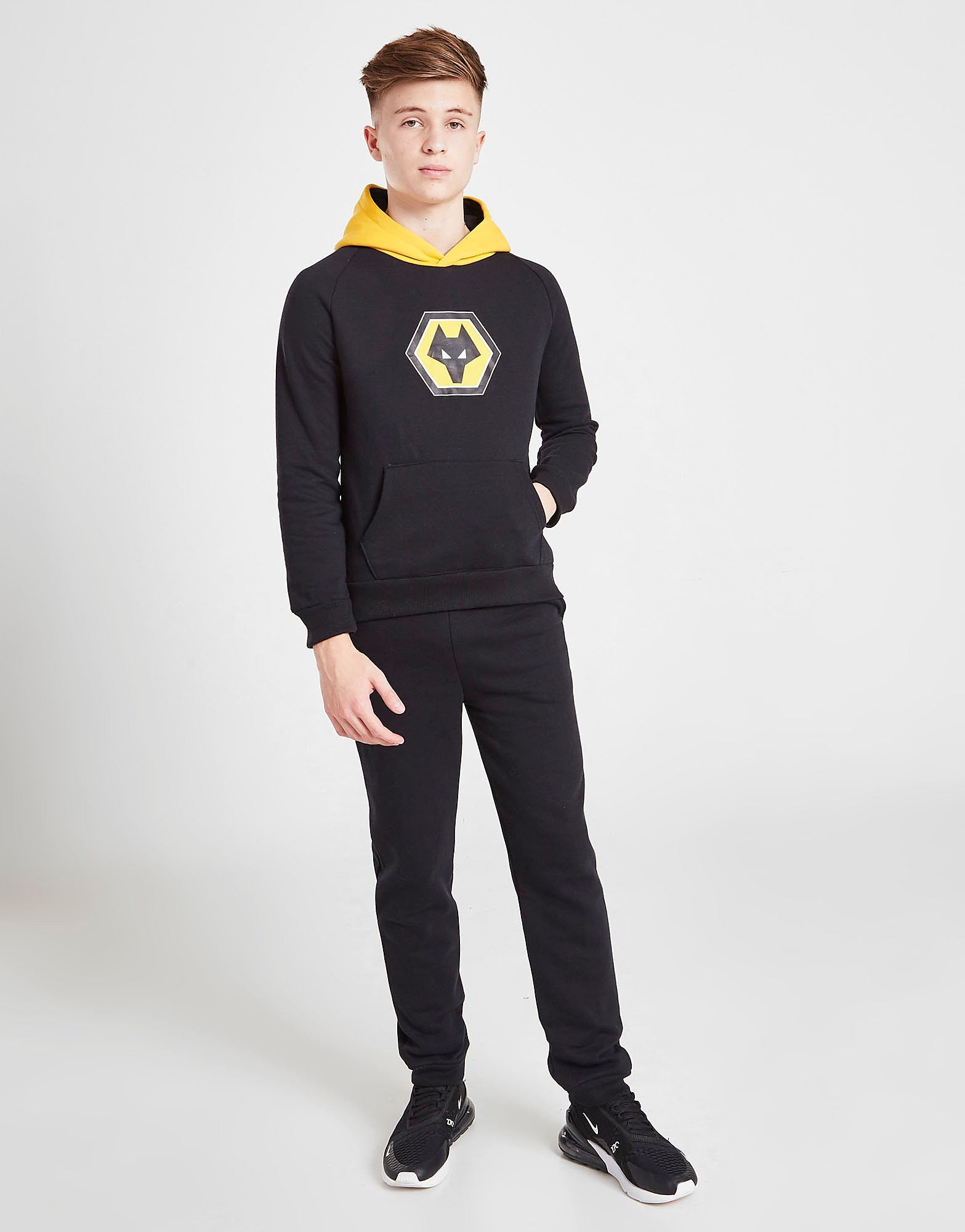 

Official Team Wolverhampton Wanderers FC Essential Hoodie Junior - Black - Kids, Black