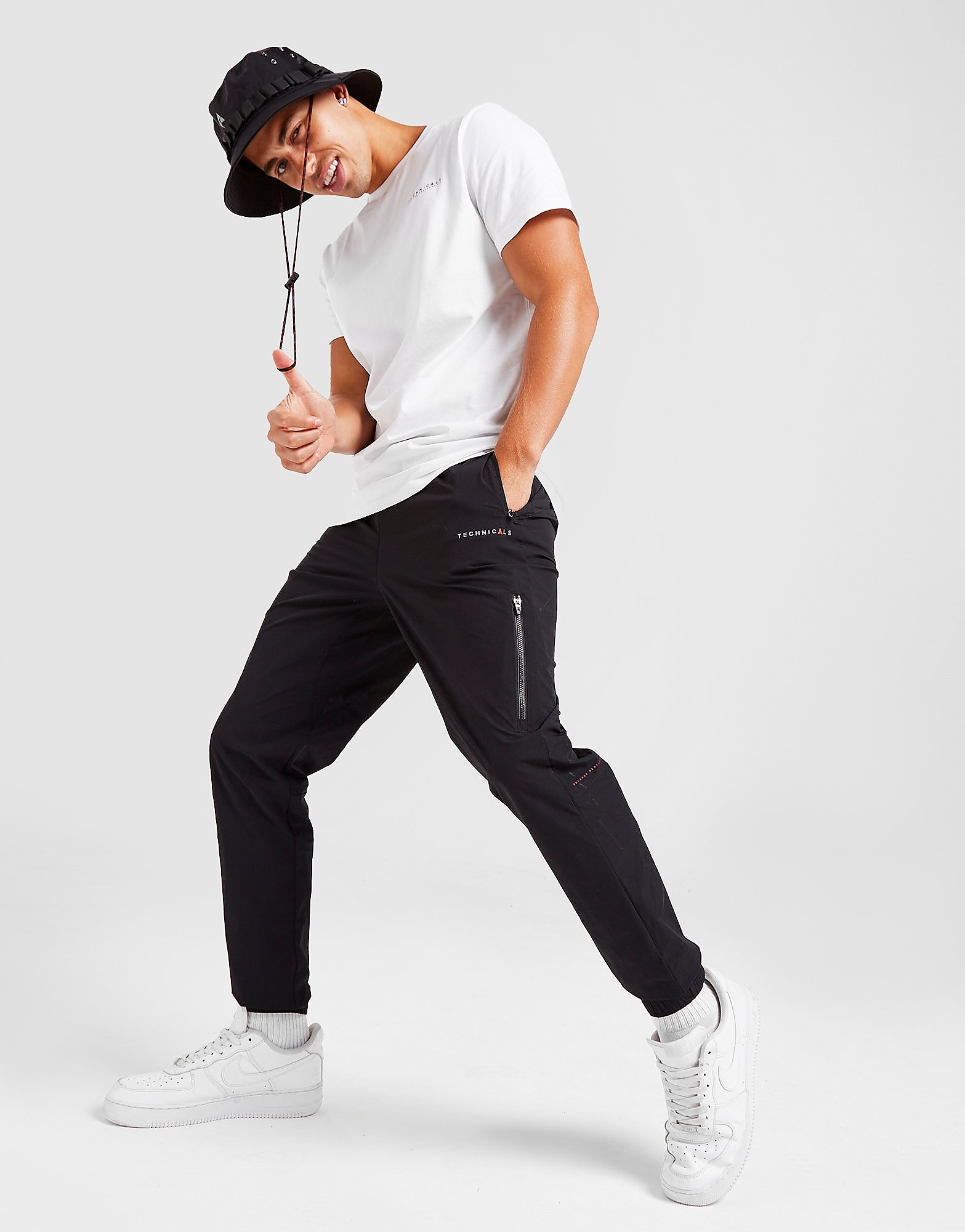 

Technicals Extract Woven Track Pants - Black - Mens, Black