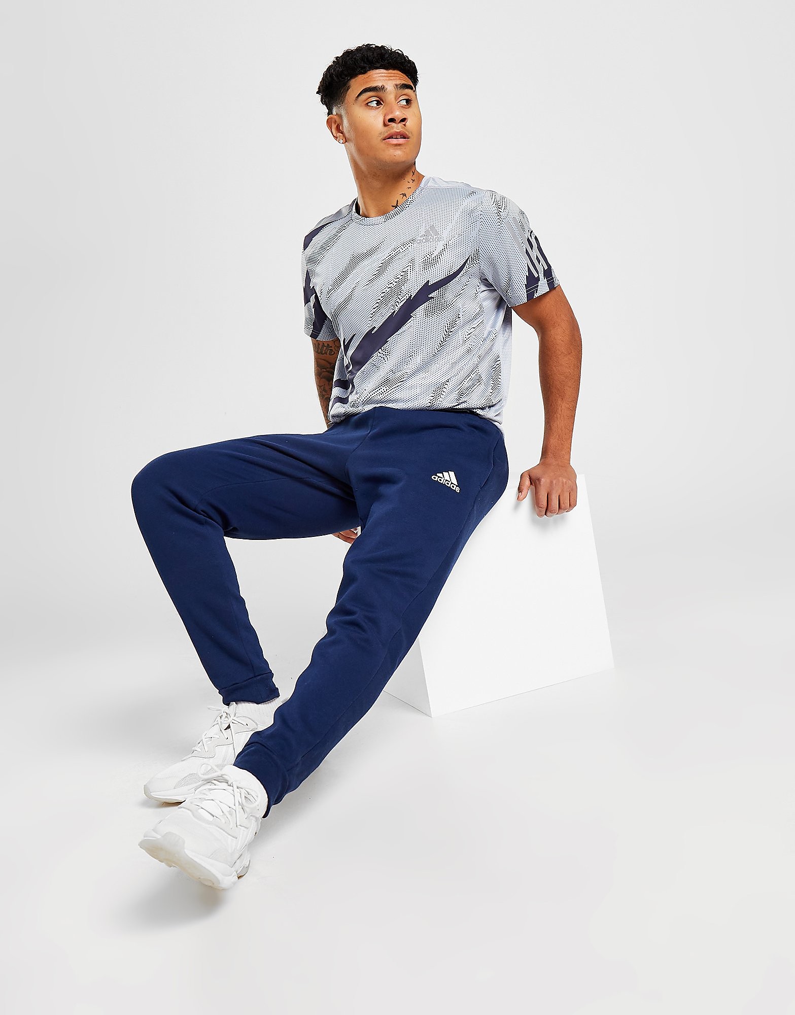 

adidas Entrada 22 Fleece Joggers - Team Navy Blue 2 - Mens, Team Navy Blue 2