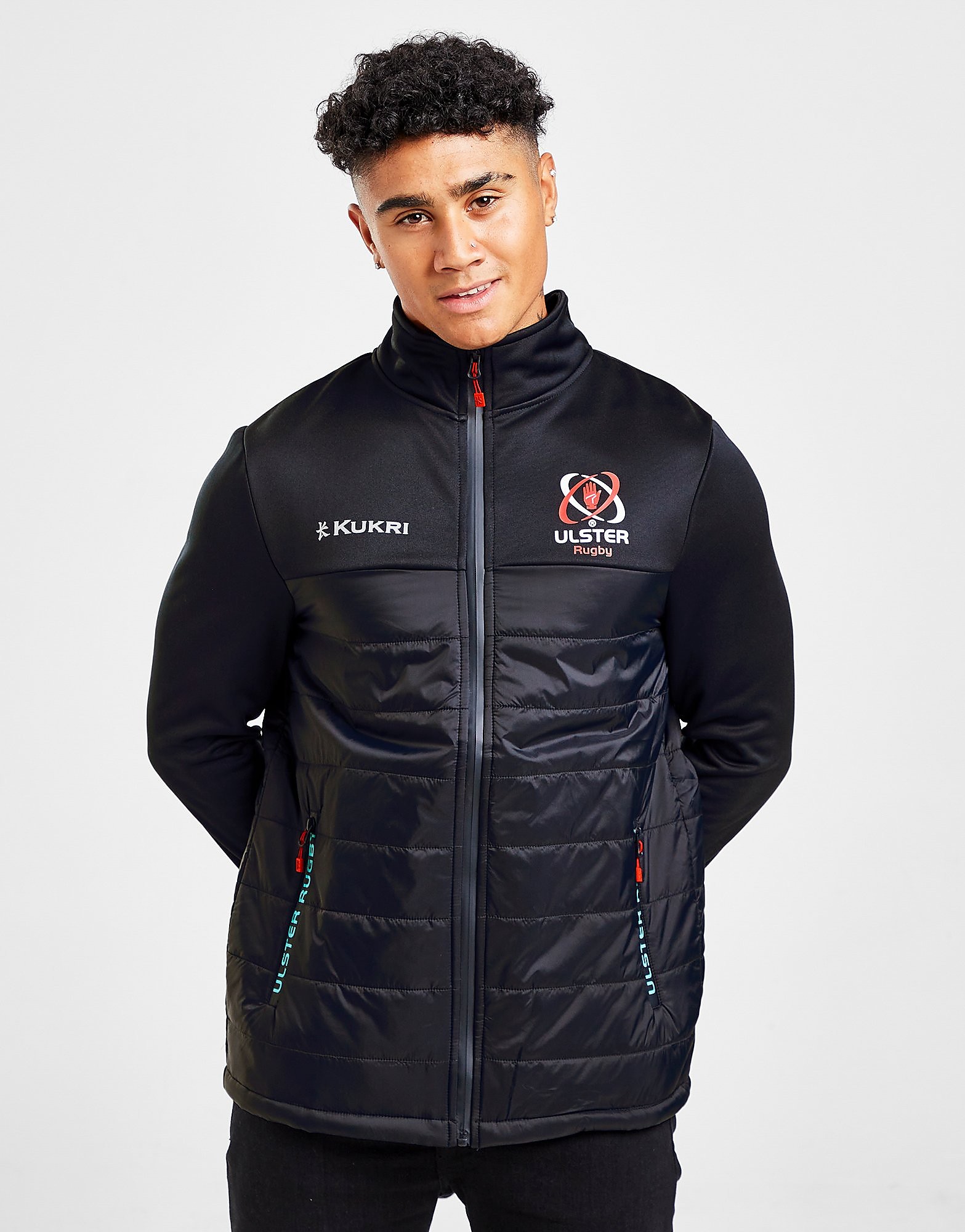 

Kukri Ulster Rugby Hybrid Jacket - Navy - Mens, Navy